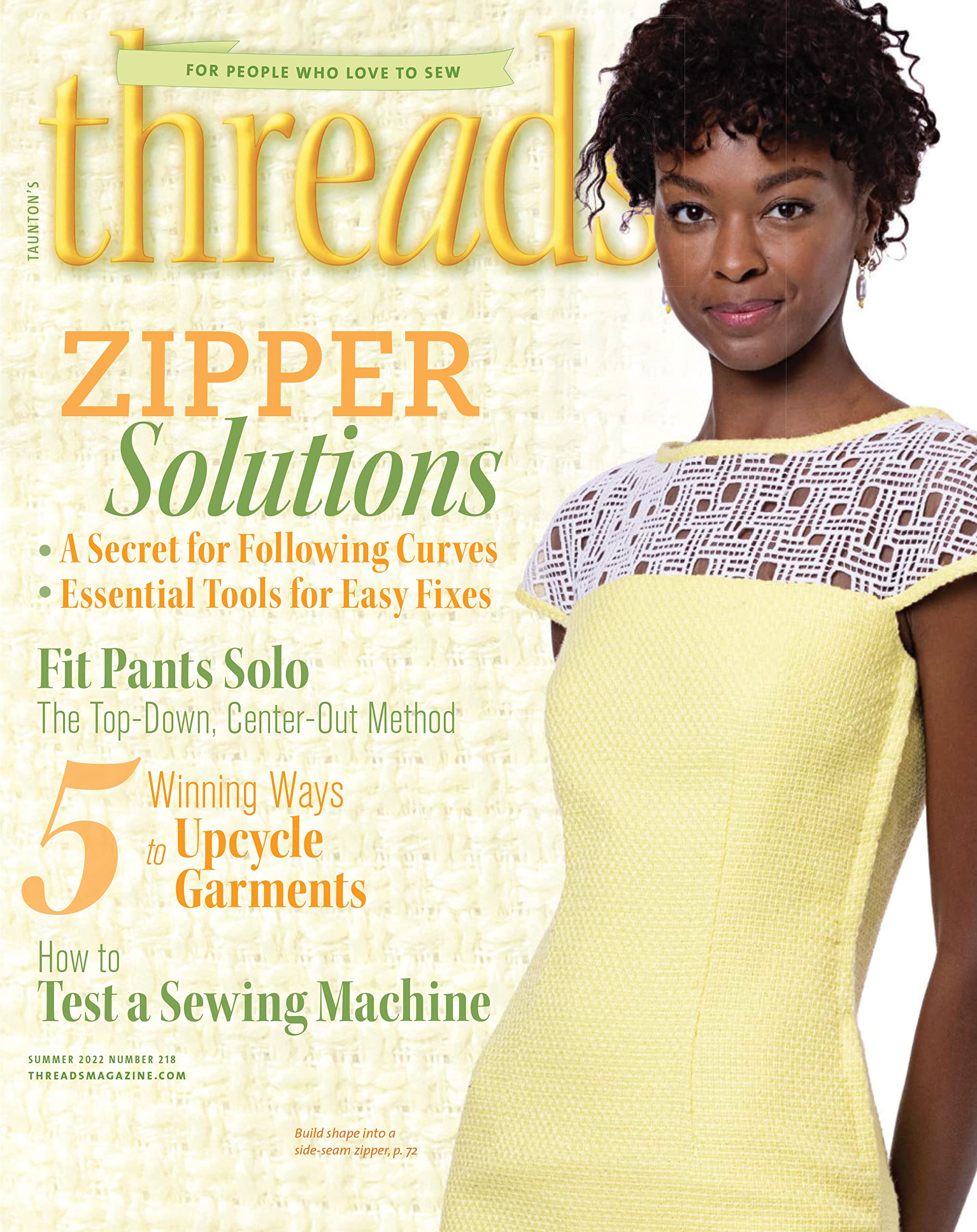 Threads Magazine – Issue 218, Summer 2022