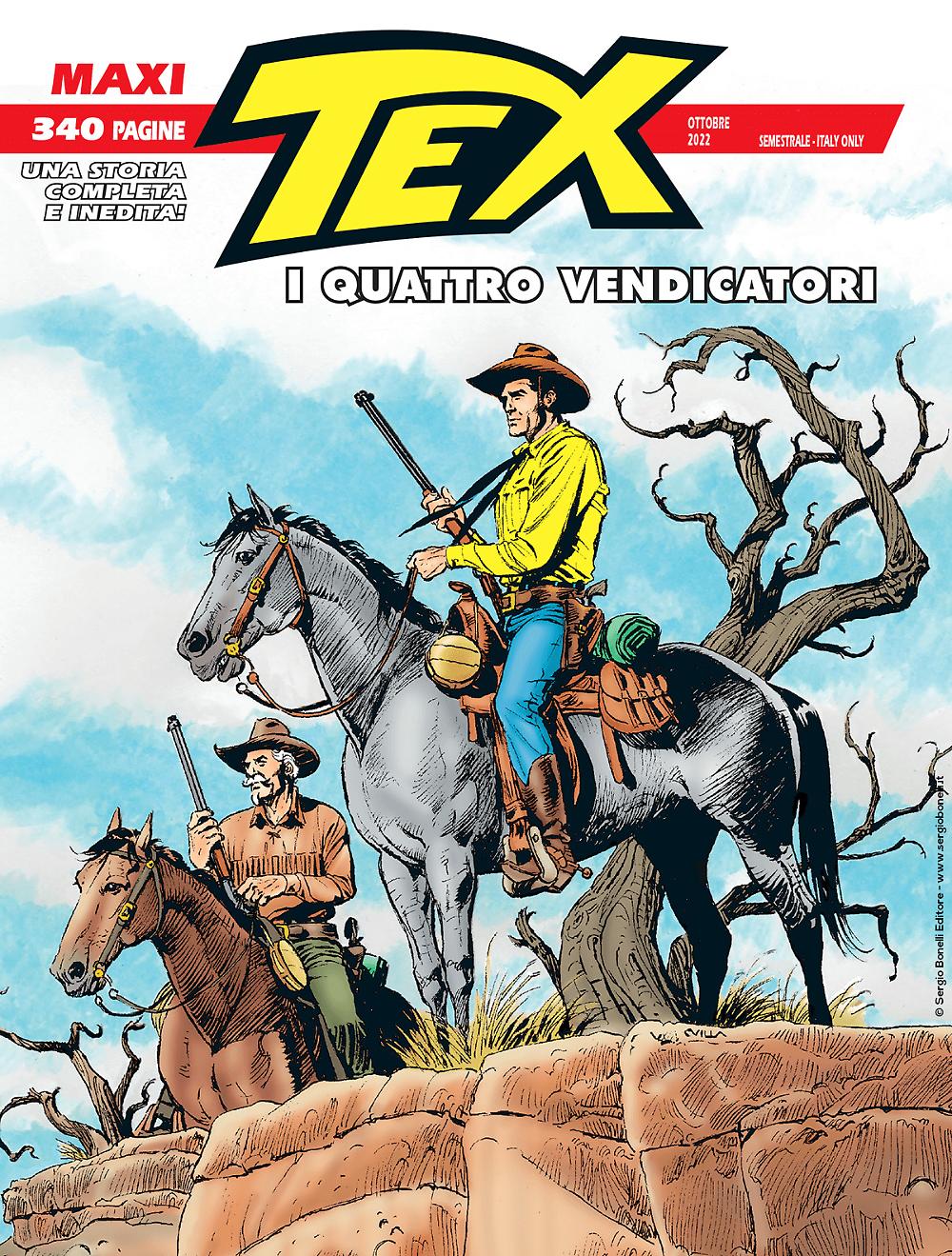 Maxi Tex n. 31: I quattro vendicatori