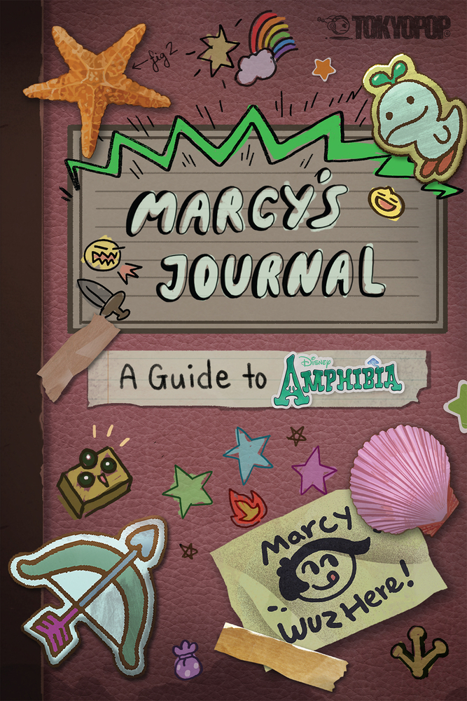 Disney Manga Marcy's Journal A Guide to Amphibia by Adam Colás