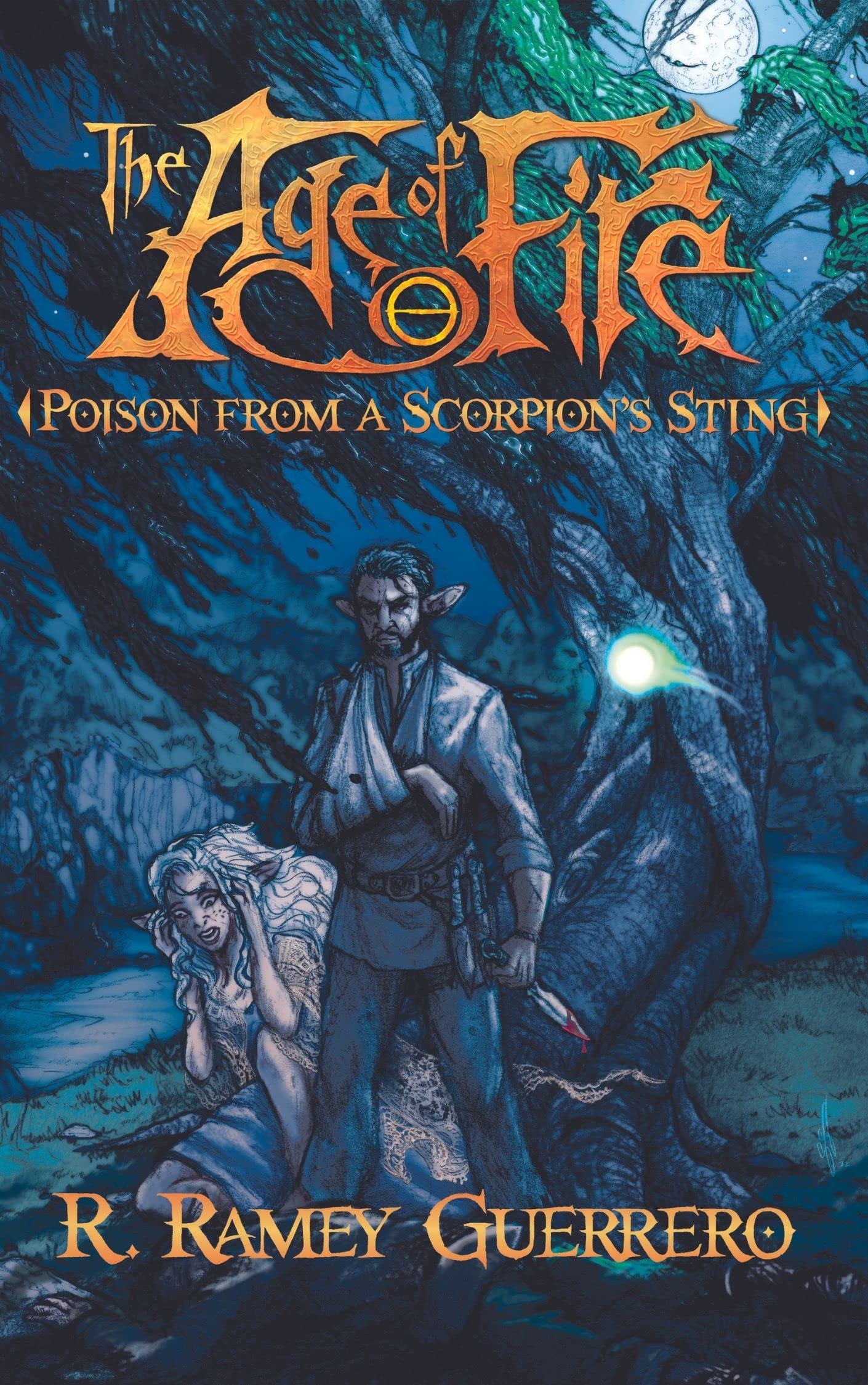 Poison from a Scorpion's Sting, The Age of Fire book two, by R. Ramey Guerrero: epic fantasy series, it's a very long series by the way, with humans and non-humans and original takes on various fantasy themes and races! Enjoy it now!