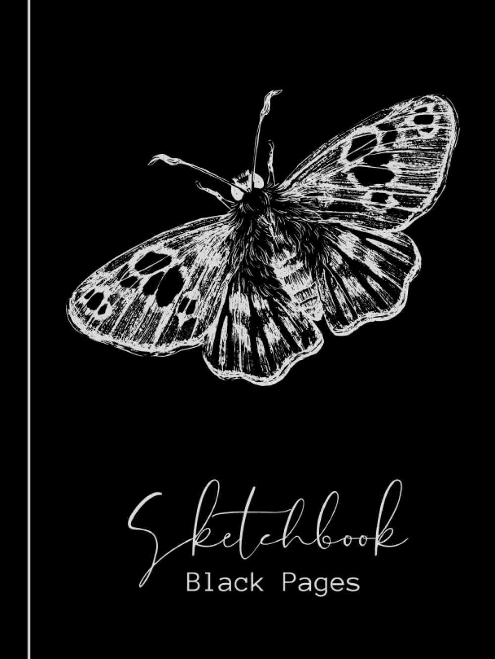 Black Pages Sketchbook Black paper notebook for sketching, painting
