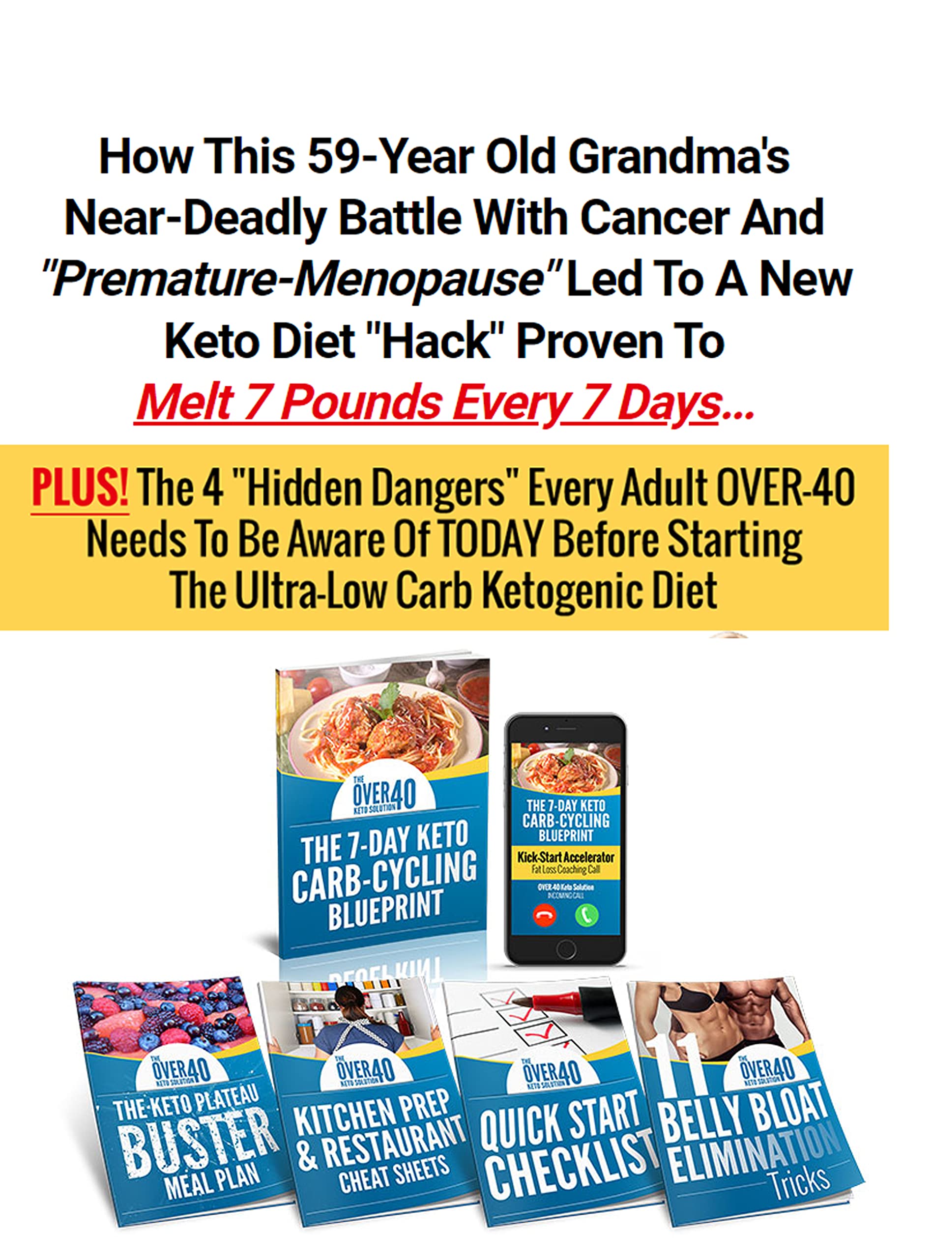 Over 40 Keto Solution: Melt 7 Pounds Every 7 Days by Harry Jensen ...