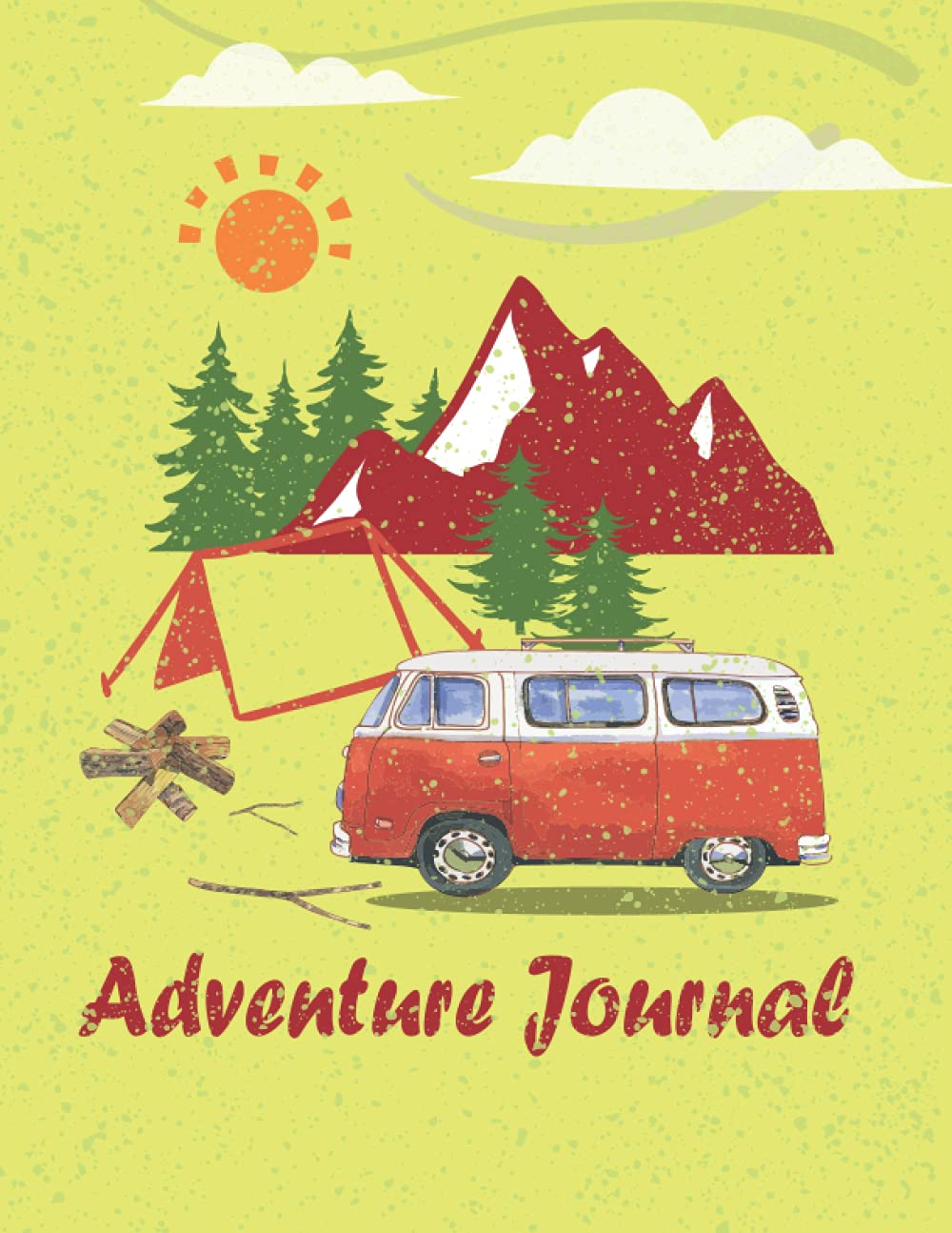 Camping Journal & RV Travel Logbook Adventure Journal RV Vacation