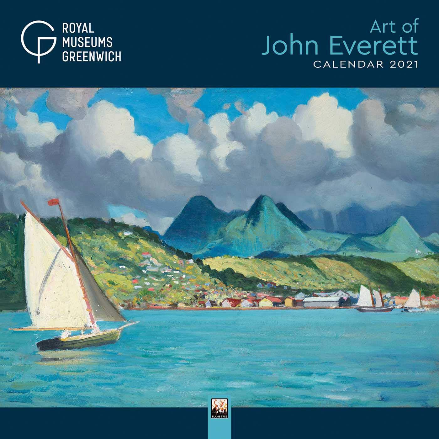 Royal Museums Greenwich The Art of John Everett Wall Calendar 2021 by