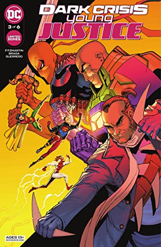 Dark Crisis: Young Justice book cover 1