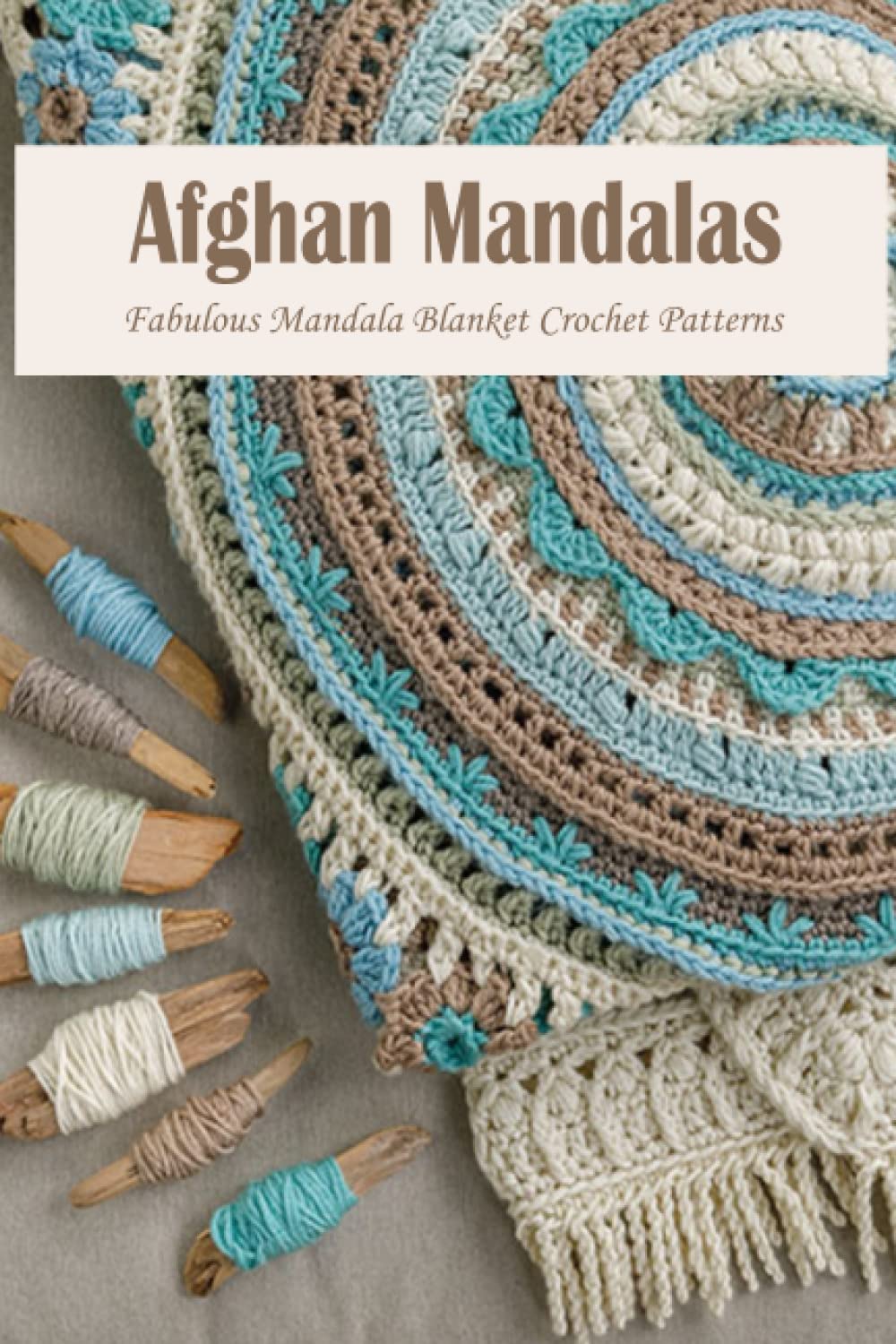 Afghan Mandalas Fabulous Mandala Blanket Crochet Patterns Outstanding