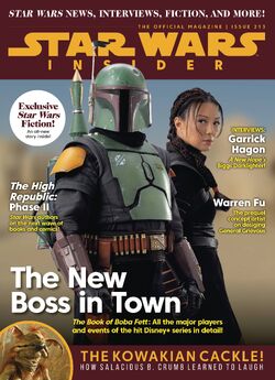 Star Wars Insider #213 book cover