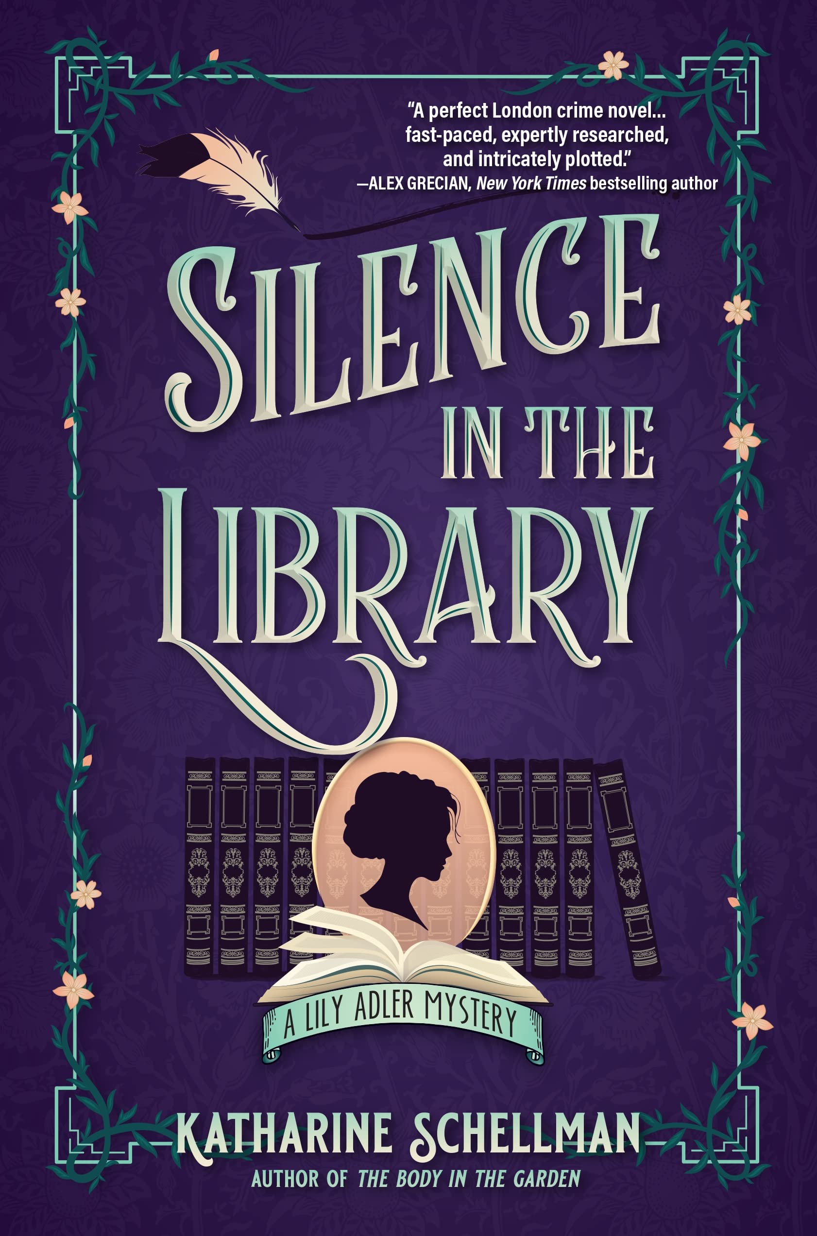 Silence in the Library (Lily Adler Mystery, #2)