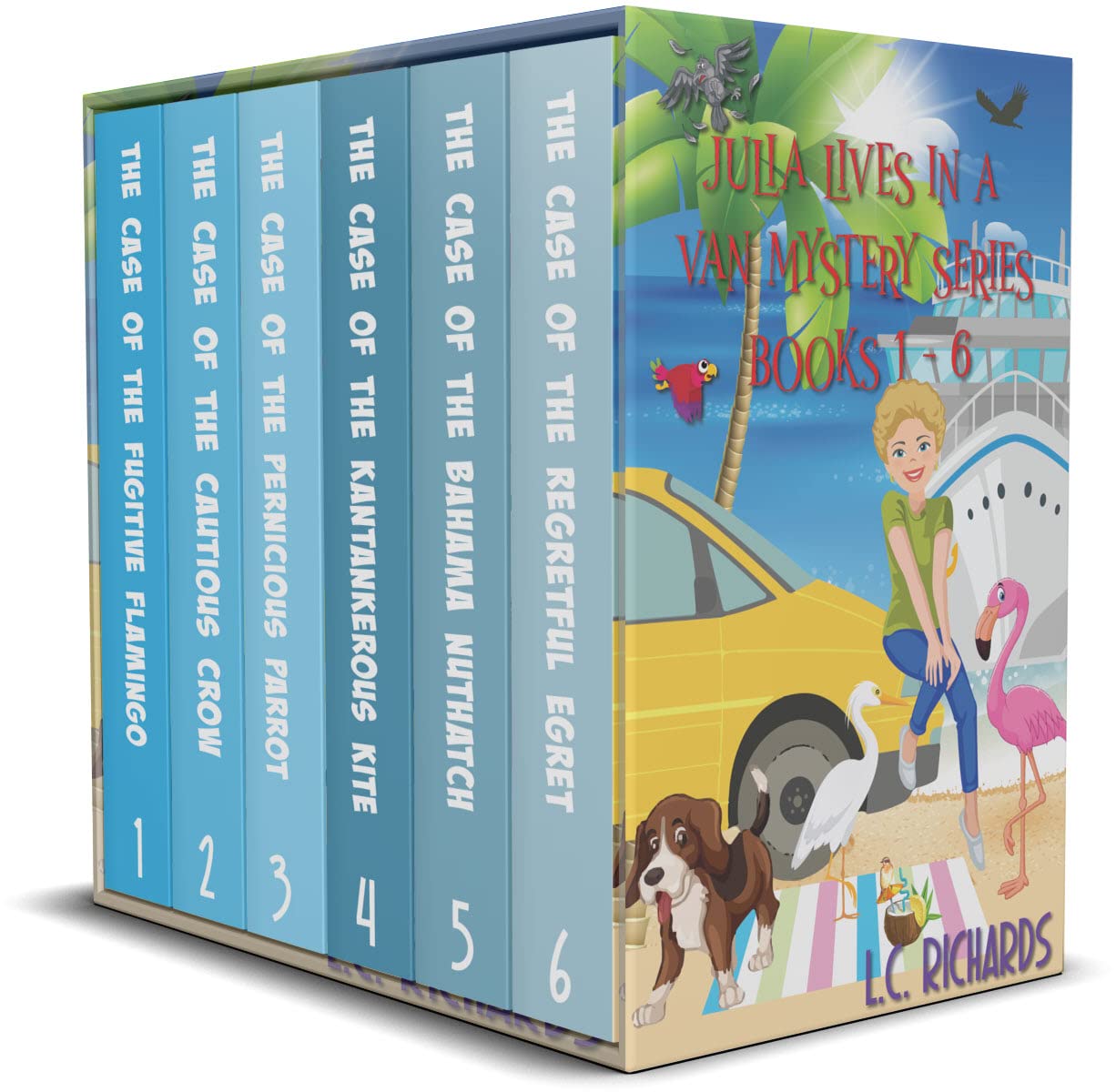 Julia Lives in a Van Mystery Series: Books #1-6