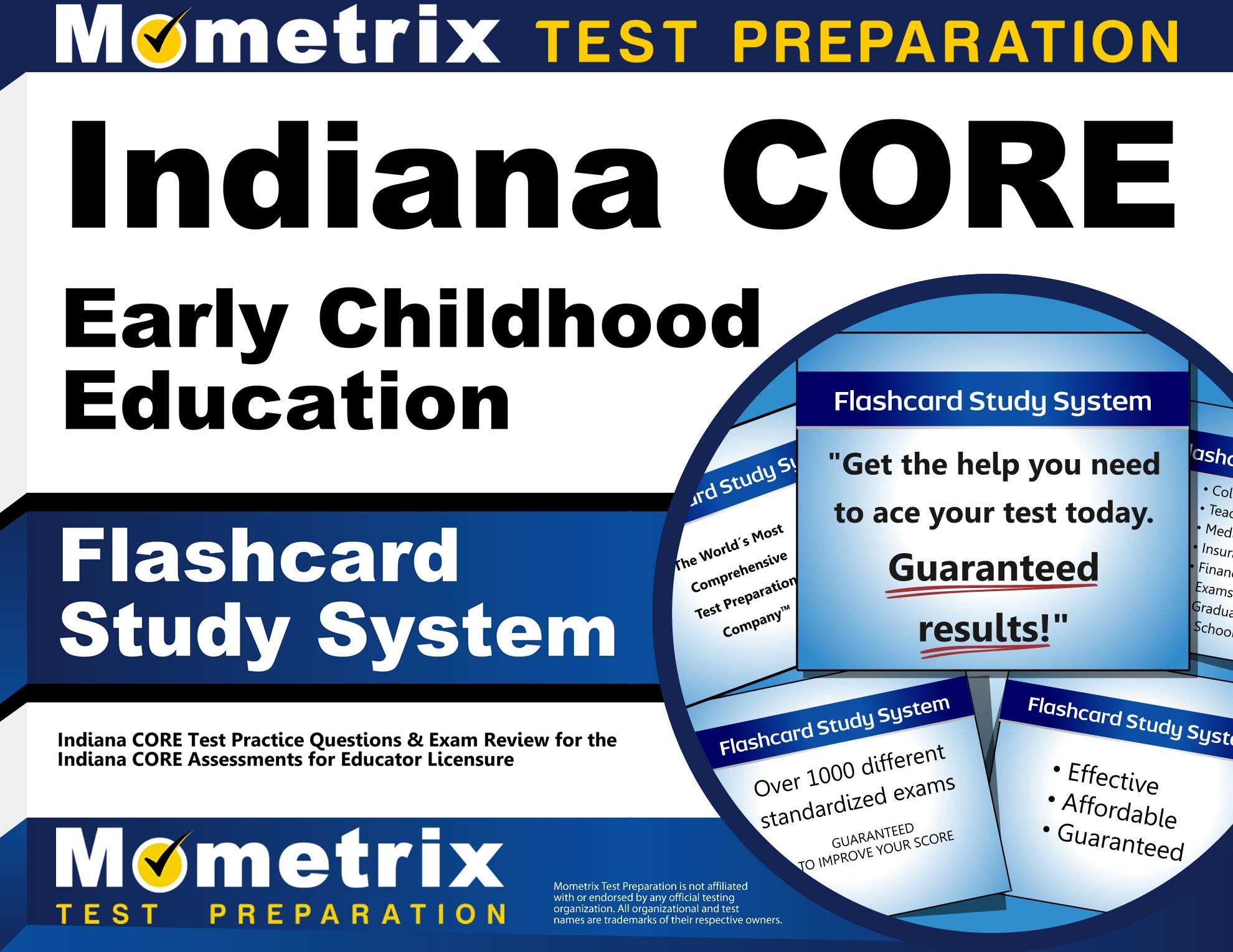 Indiana CORE Early Childhood Education Flashcard Study System Indiana