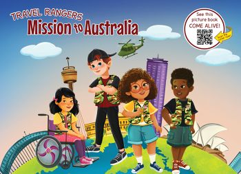 Travel Rangers: Mission to Australia - Featuring Augmented Reality (3D) technology!