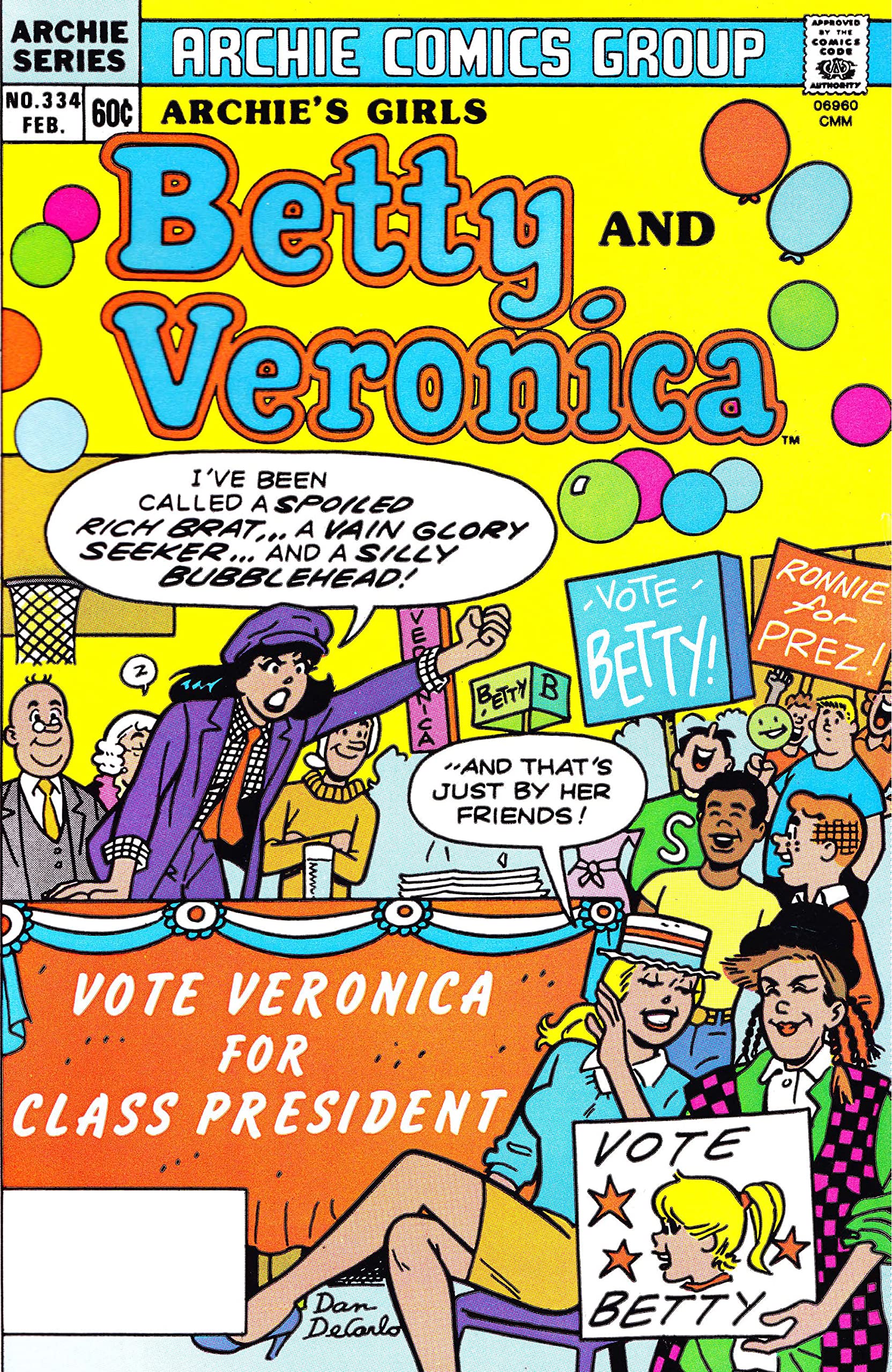 Archie's Girls Betty & Veronica #334