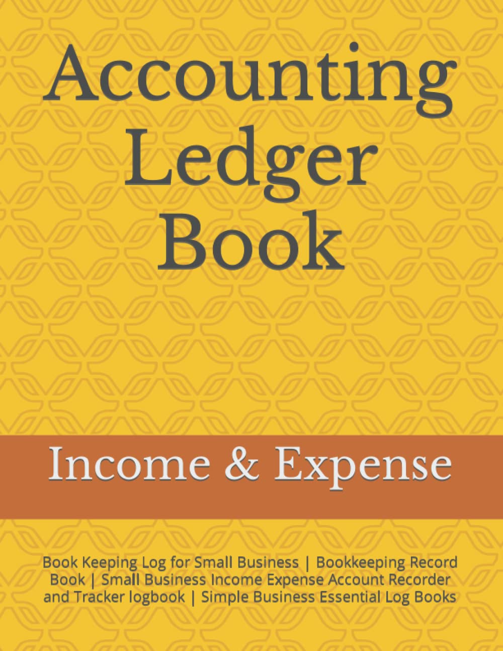 Accounting Ledger Book Book Keeping Log for Small Business
