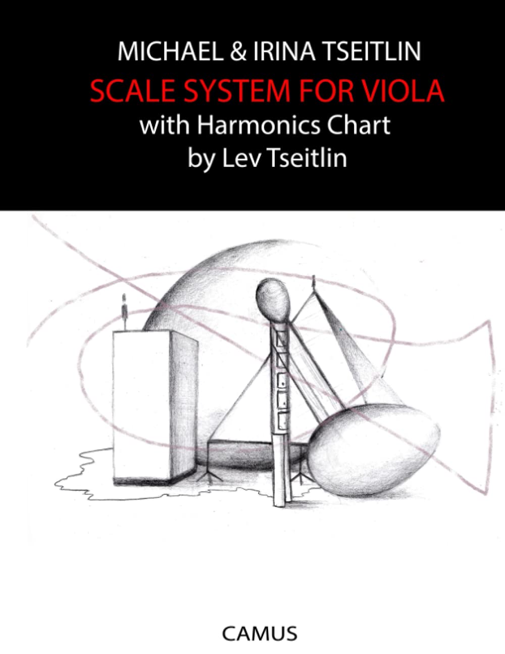 Scale System for Viola With Harmonics Chart by Lev Tseitlin by Michael