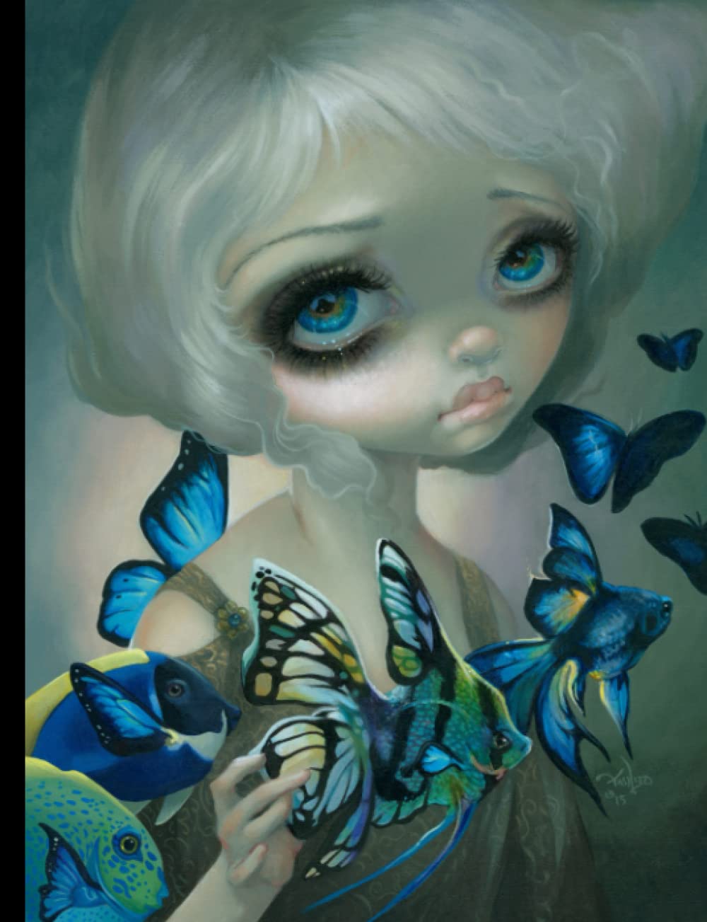 Poissons Volants Les Poissons Bleus by Jasmine BecketGriffith Notebook