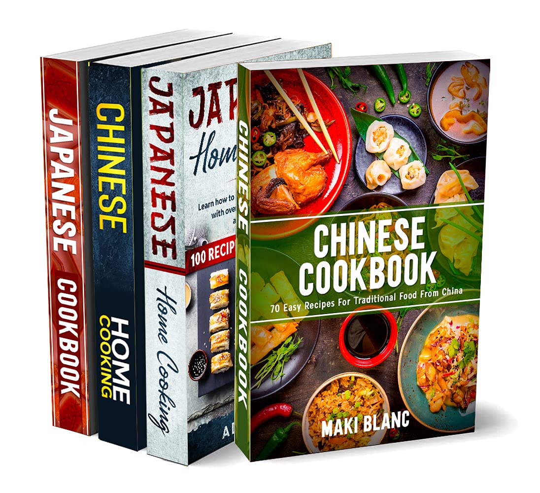 Taste of Asia 4 Books In 1 250 Recipes For Authentic Japanese And