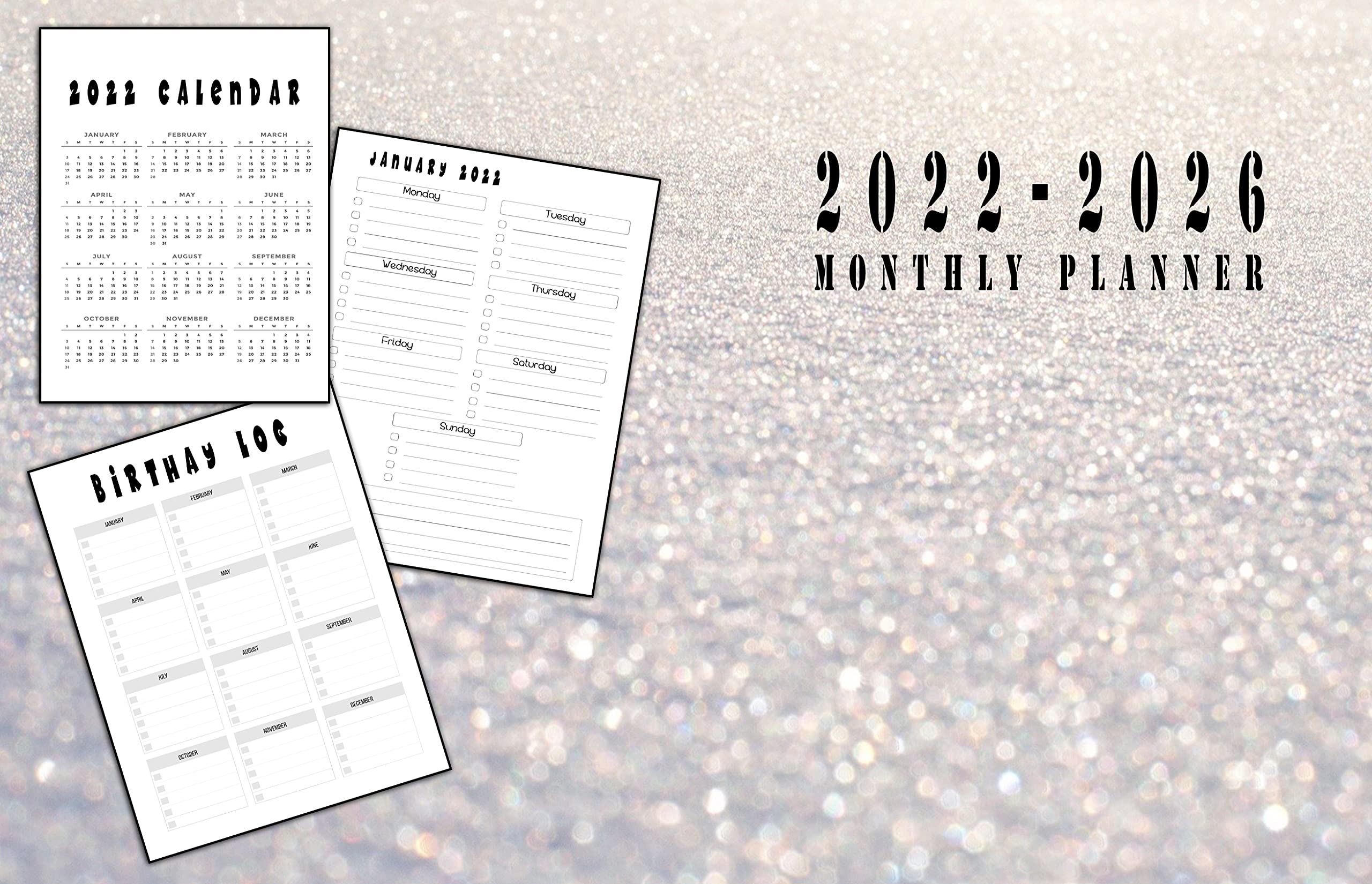 5 Year Planner 2022 2026 Monthly Appointment Calendar For The Next Five 5-year-planner-2022-2026-monthly-appointment-calendar-for-the-next-five