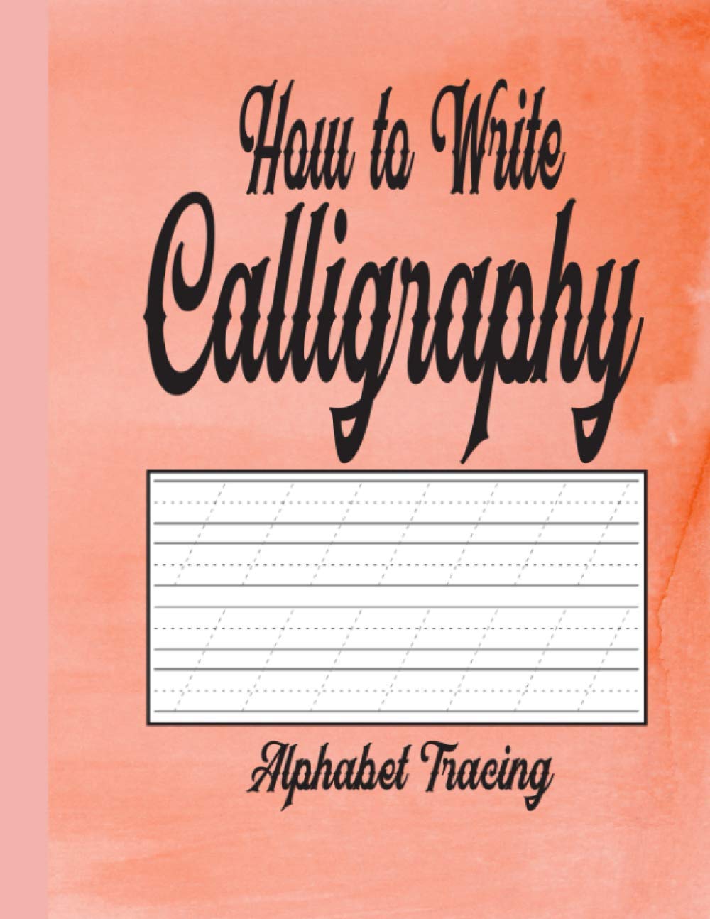 How to Write Calligraphy Alphabet Tracing Hand Lettering A to Z