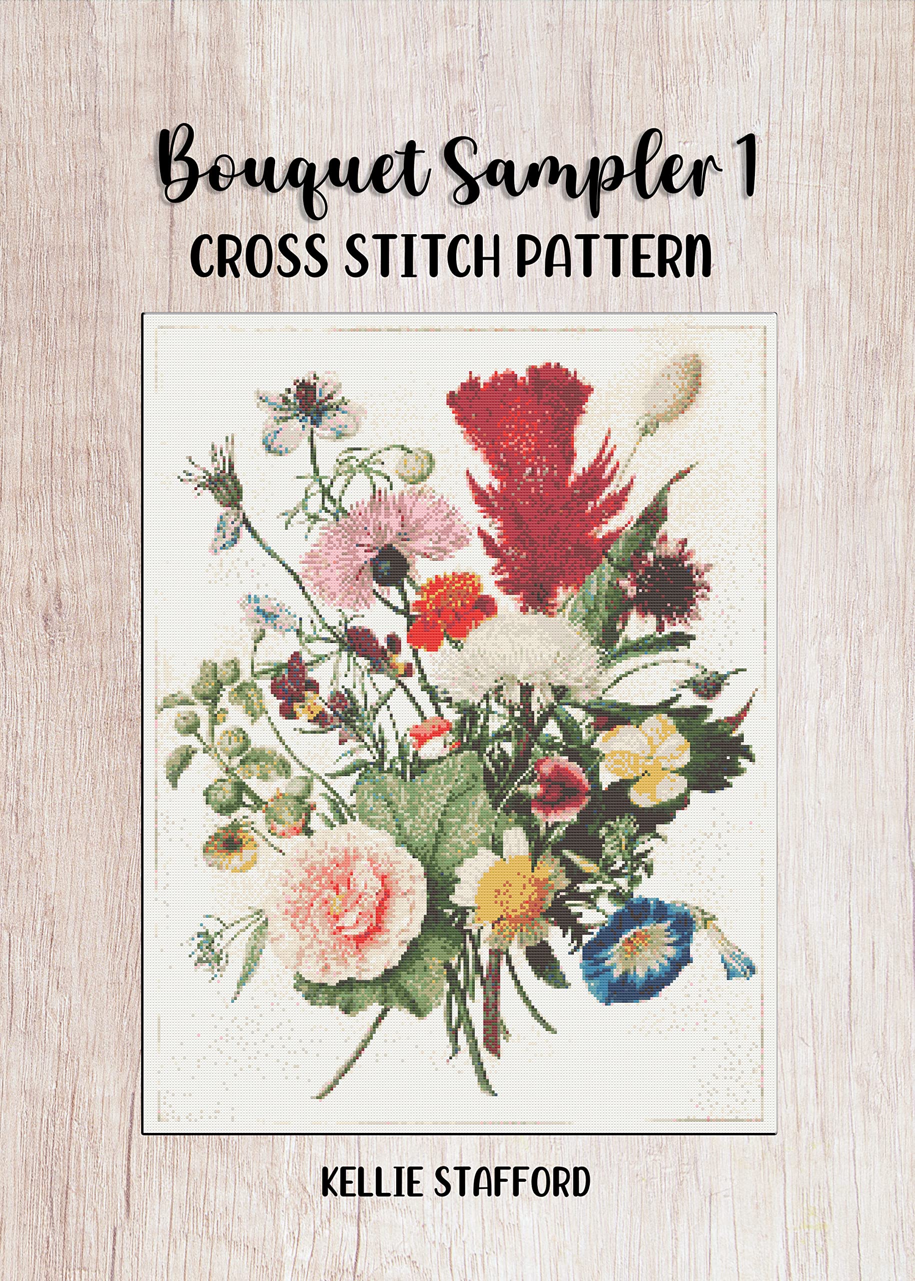 Bouquet Sampler 1 Cross Stitch Pattern by Kellie Stafford Goodreads