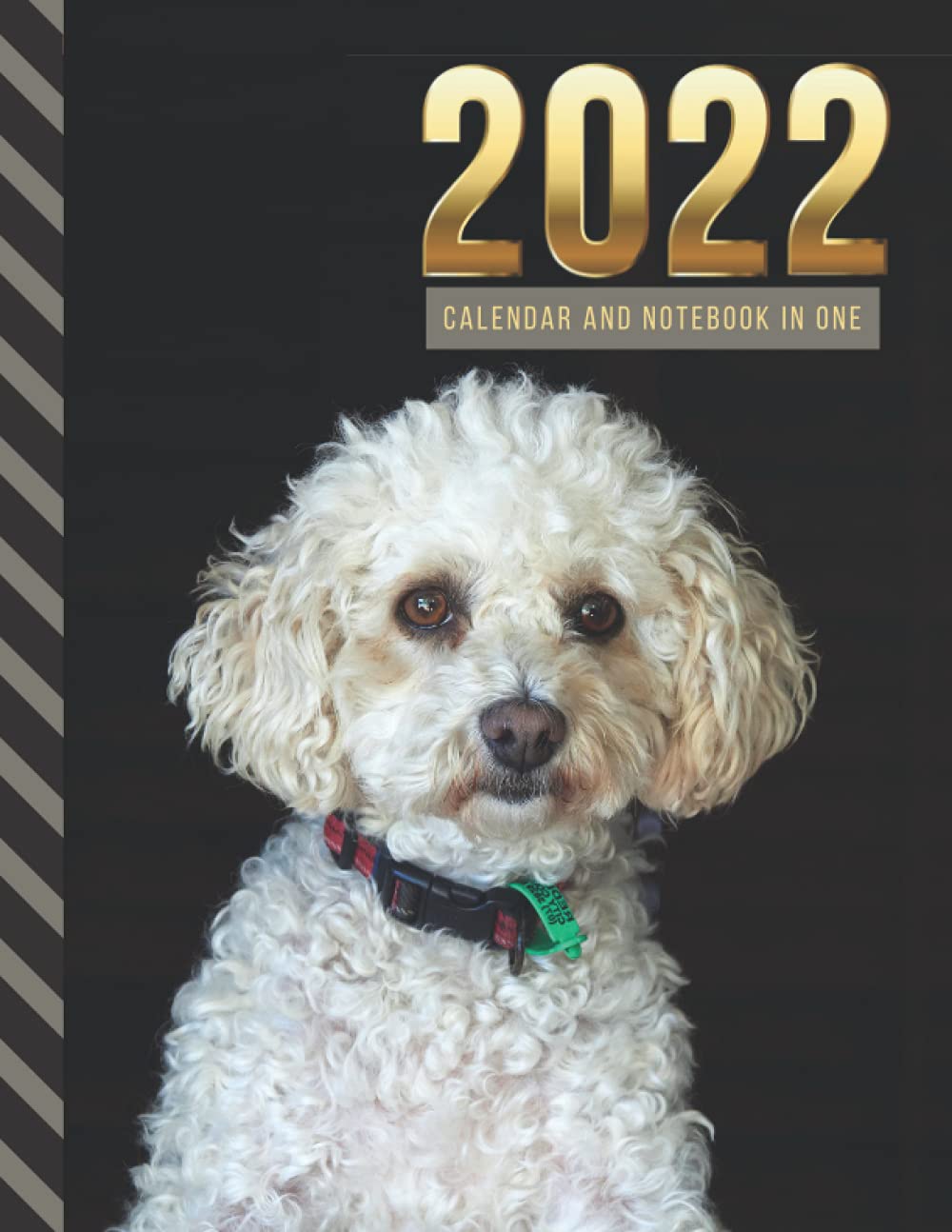 2022 Calendar And Notebook In One Bichon Frise Dog Photo 8 5x11 2022-calendar-and-notebook-in-one-bichon-frise-dog-photo-8-5x11