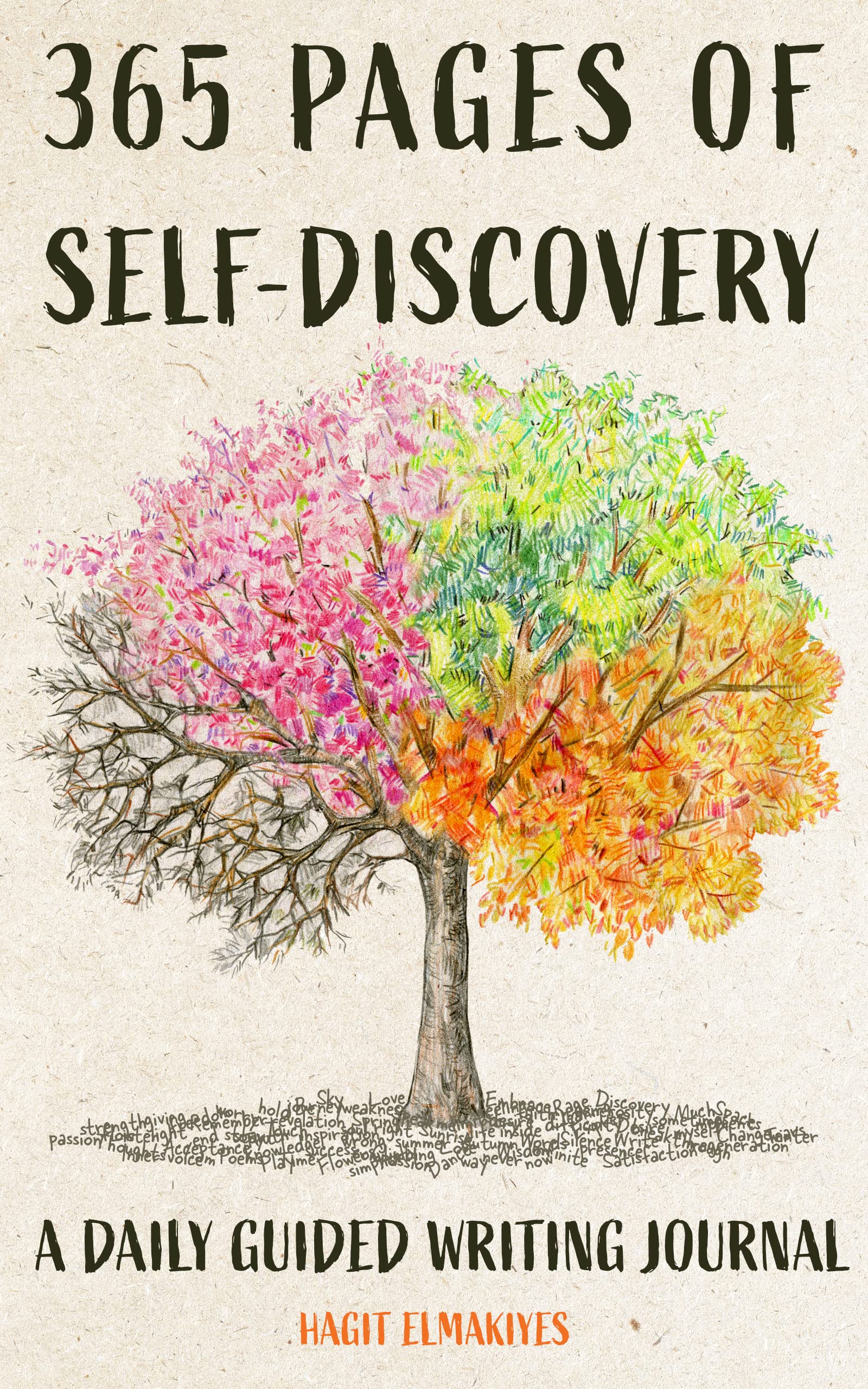 365 Pages of Self-Discovery - A Daily Guided Writing Journal by Hagit