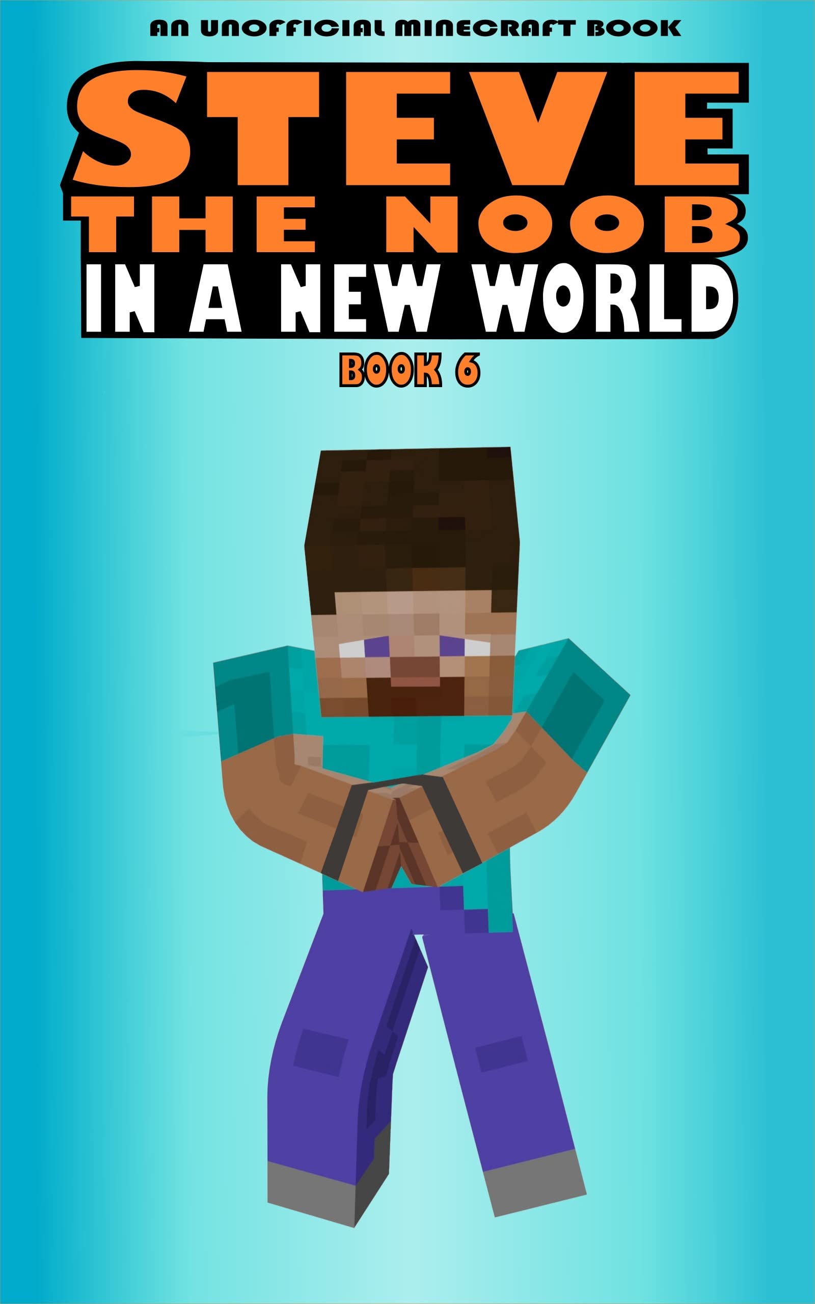 Steve the Noob in a New World book cover