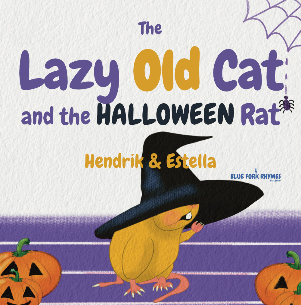 The Lazy Old Cat and the HALLOWEEN Rat