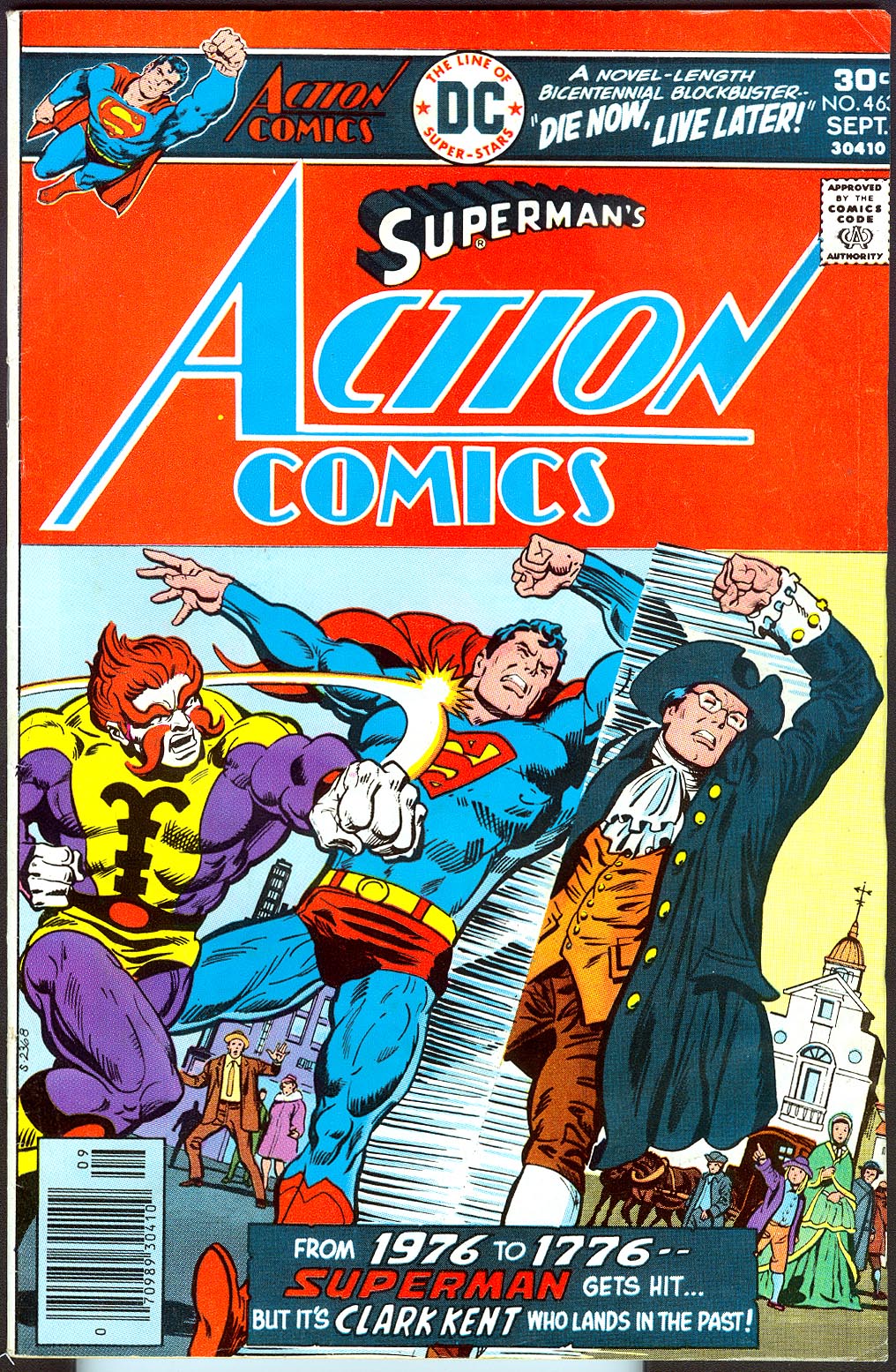 Action Comics #463 book cover