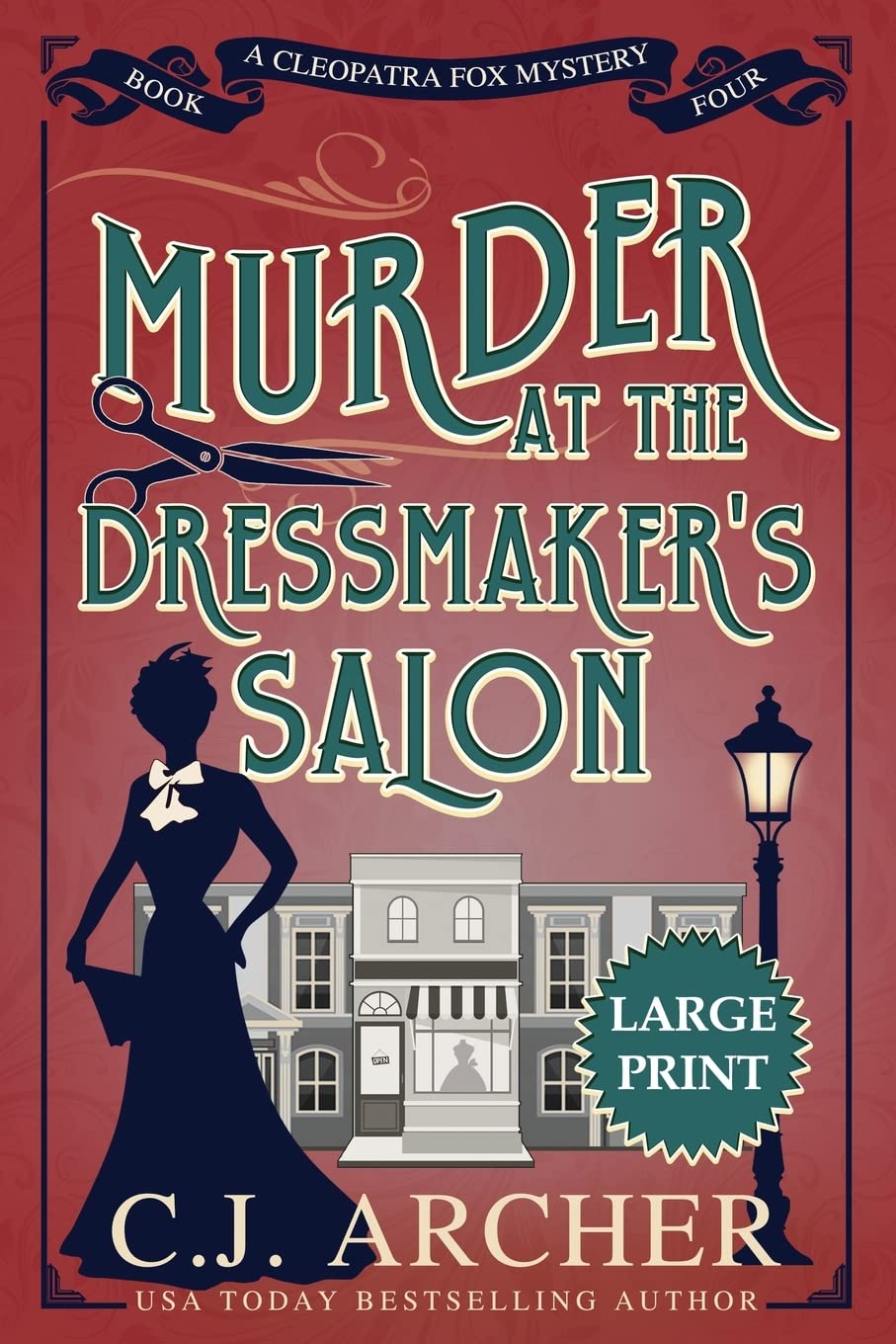 Murder at the Dressmaker's Salon (Cleopatra Fox Mysteries #4)