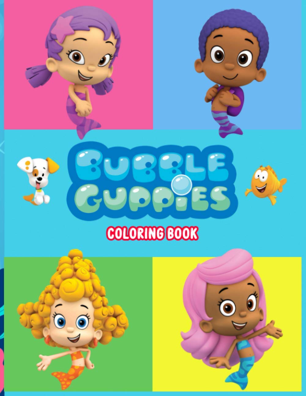 Bubble Guppies Coloring Book: 50+ GIANT Fun Pages with Premium outline