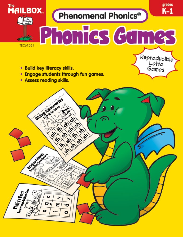 Phonics Games (Grs. K1) by The Mailbox Books Staff by The Mailbox