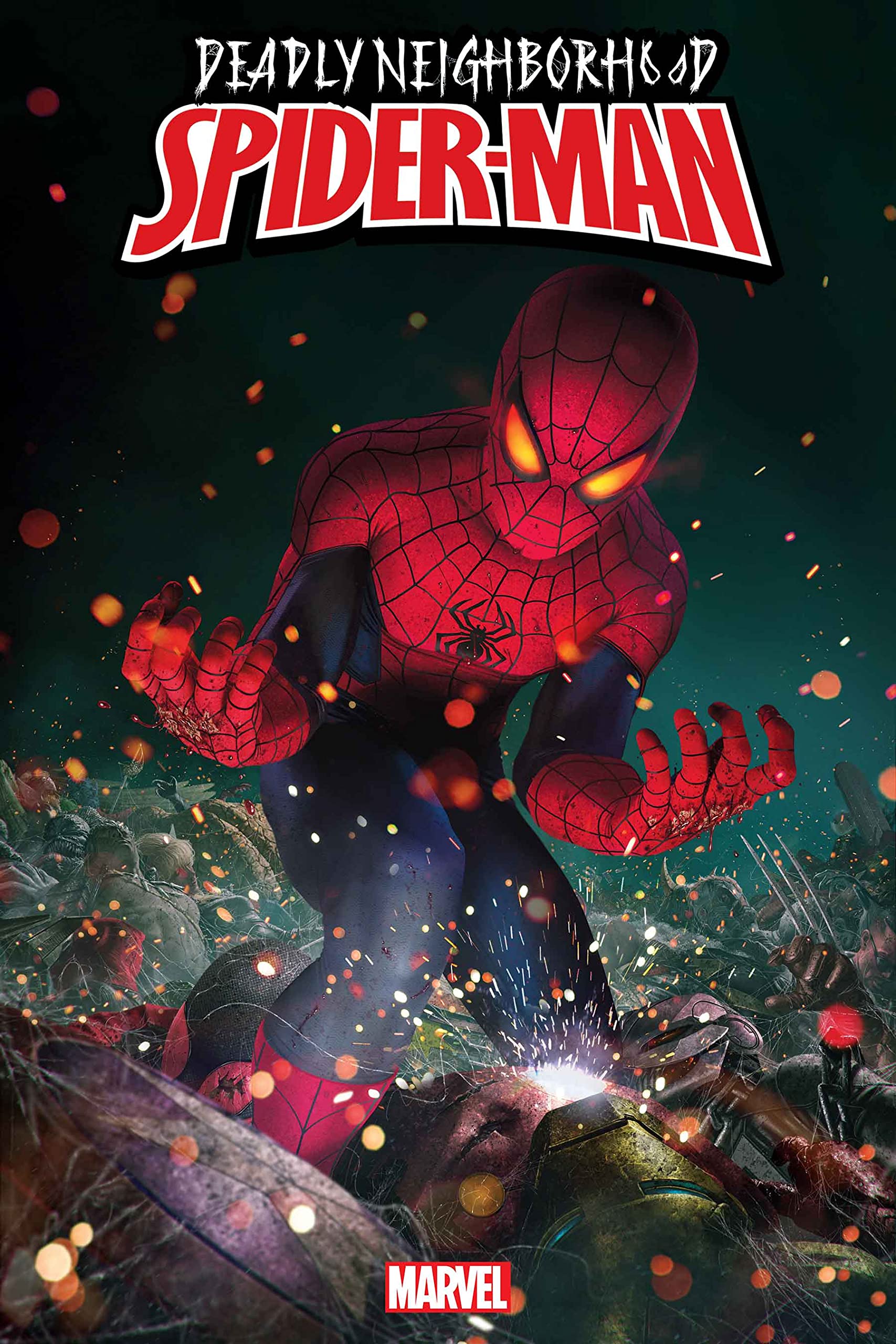 Deadly Neighborhood Spider-Man (2022) book cover 1
