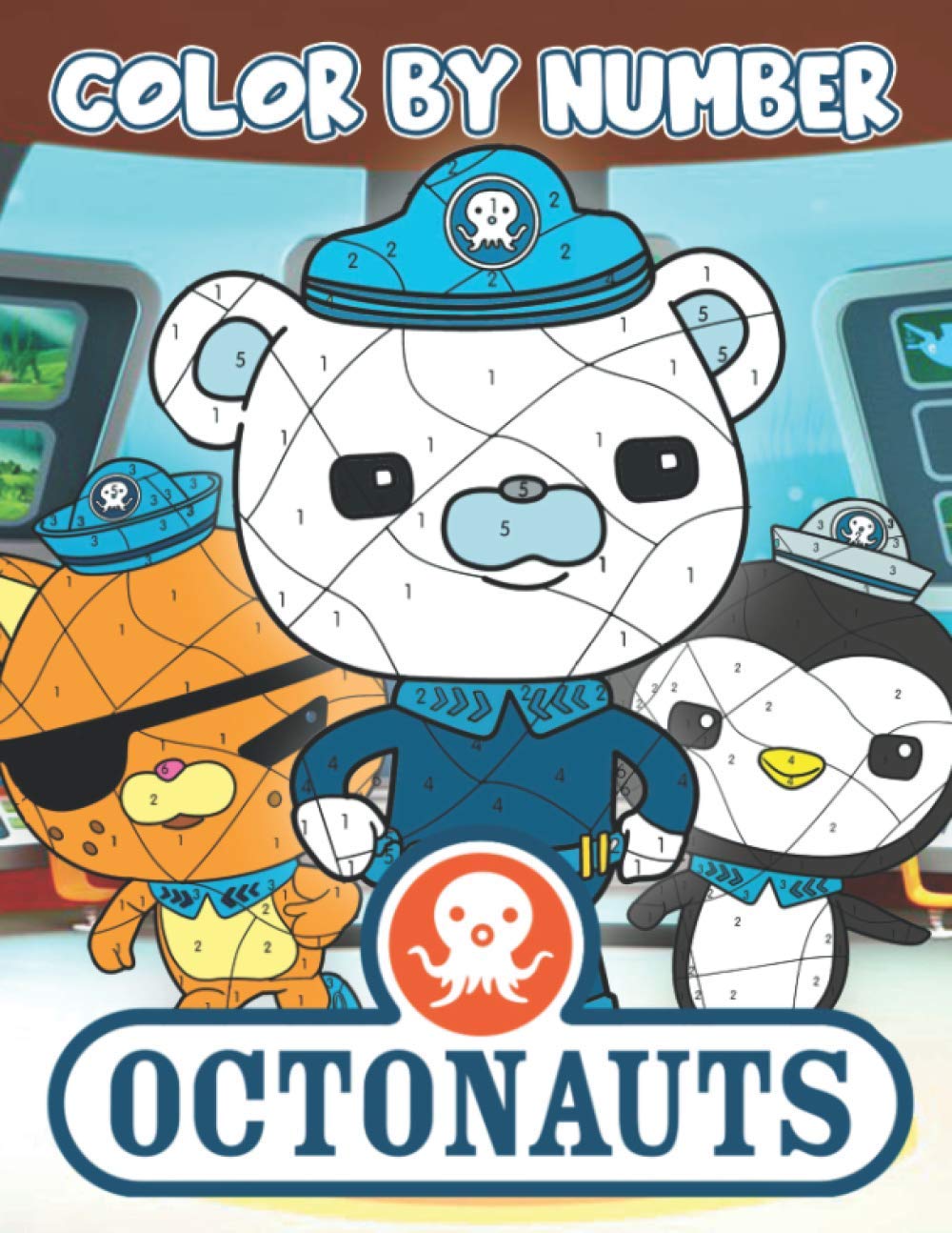 Octonauts Color By Number: An Interesting Coloring Book For Relaxation ...