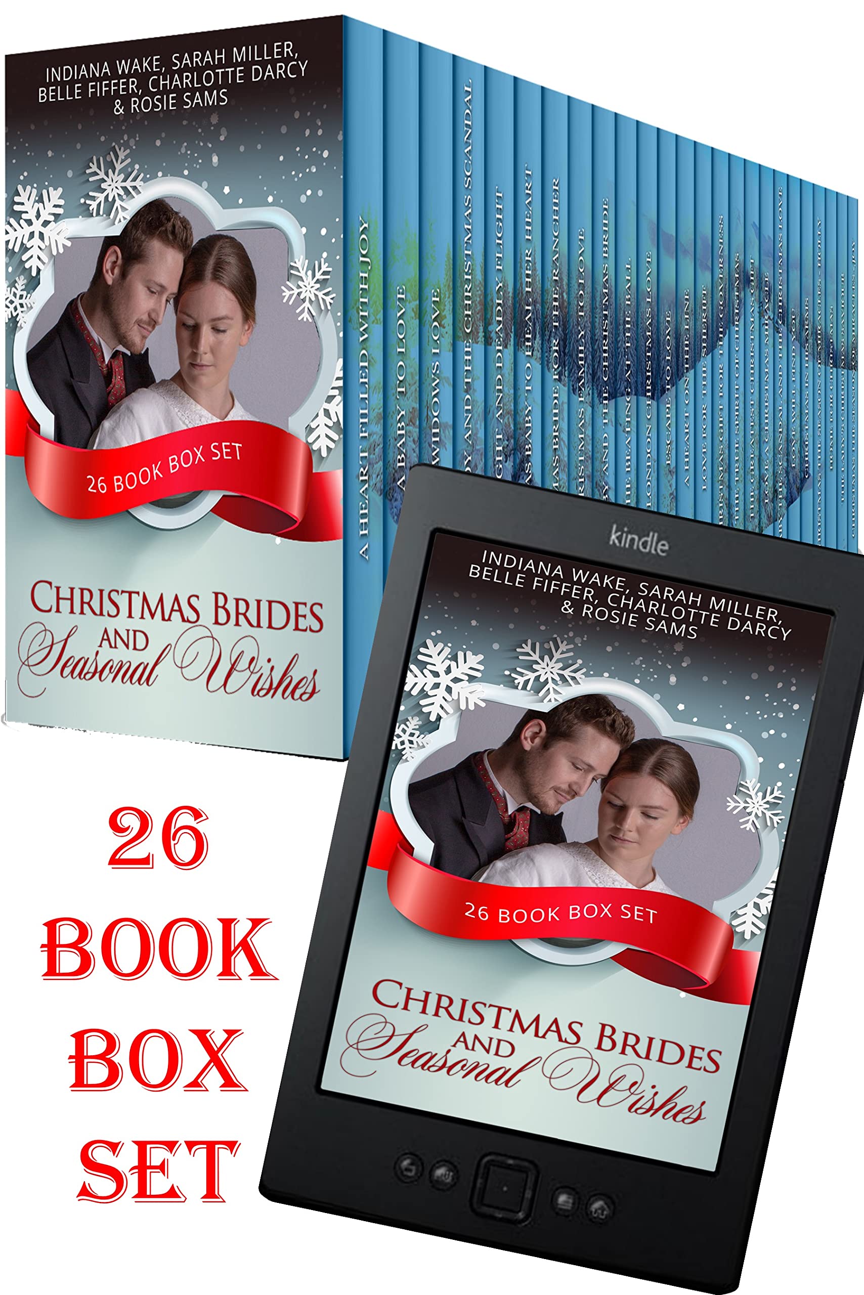 Christmas Brides and Seasonal Wishes: 26 Book Box Set