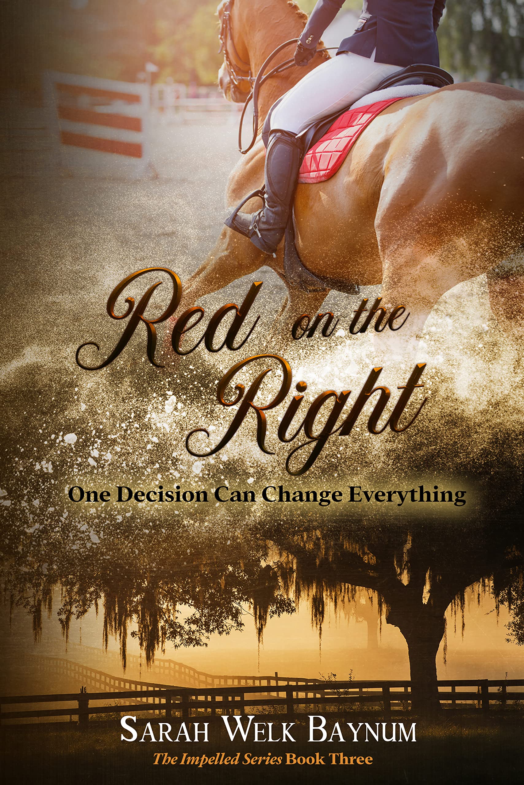 Red on the Right: An Equestrian Romantic Suspense Series