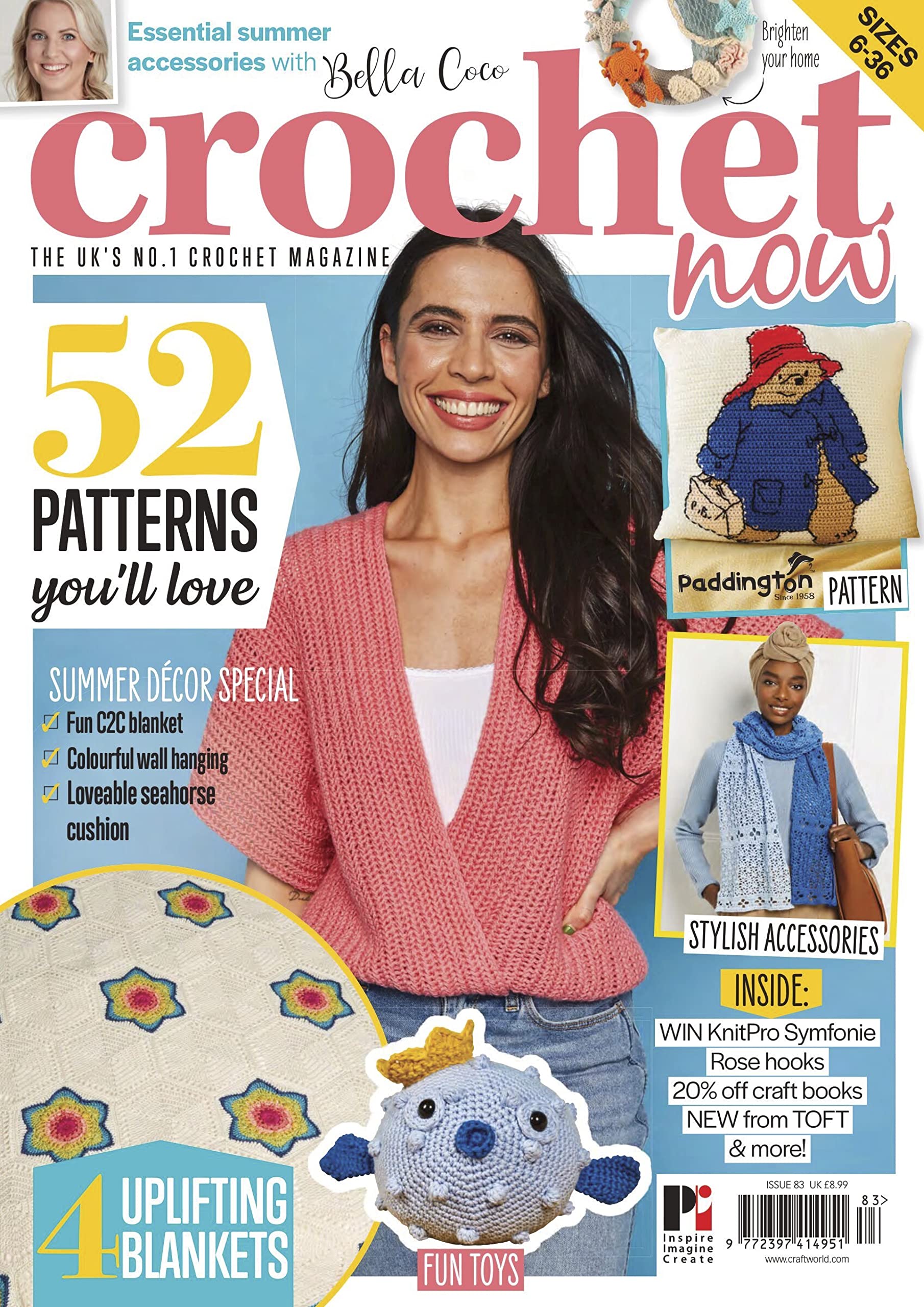 Crochet Magazine – 52 Patterns You'll Love – Summer Décor Special - Issue 83, 2022