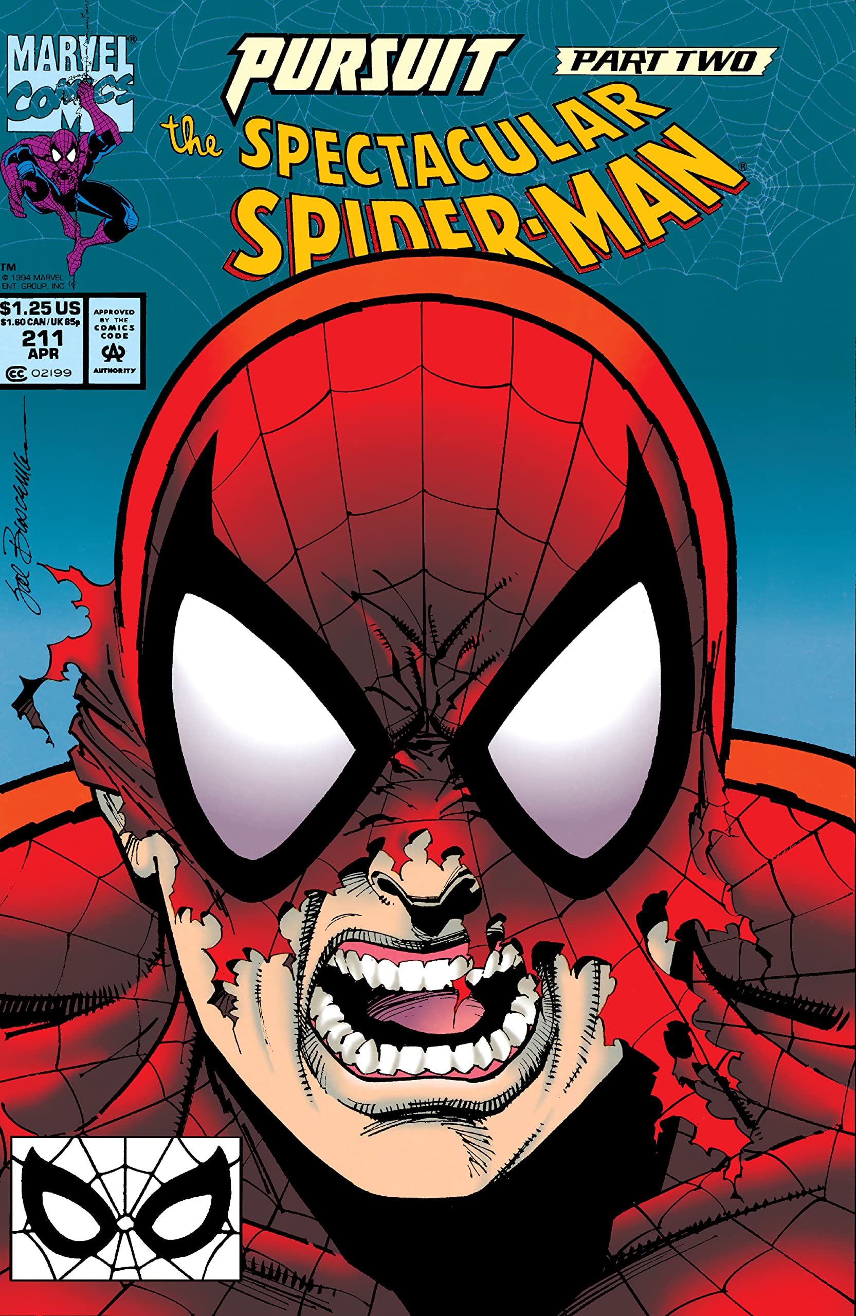 Peter Parker, The Spectacular Spider-Man (1976-1998) #211 book cover
