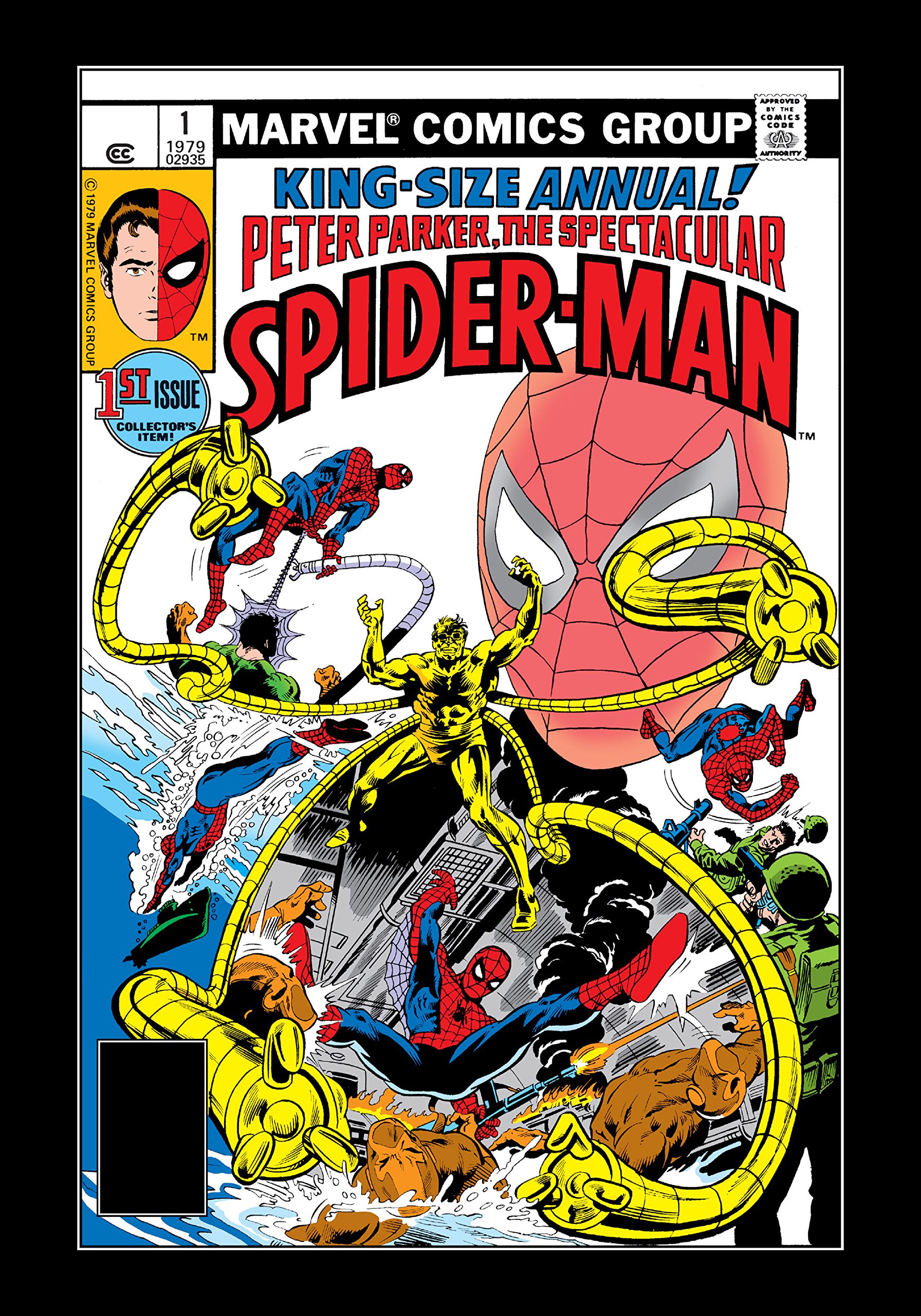 Peter Parker, The Spectacular Spider-Man (1976-1998) Annual #1 book cover