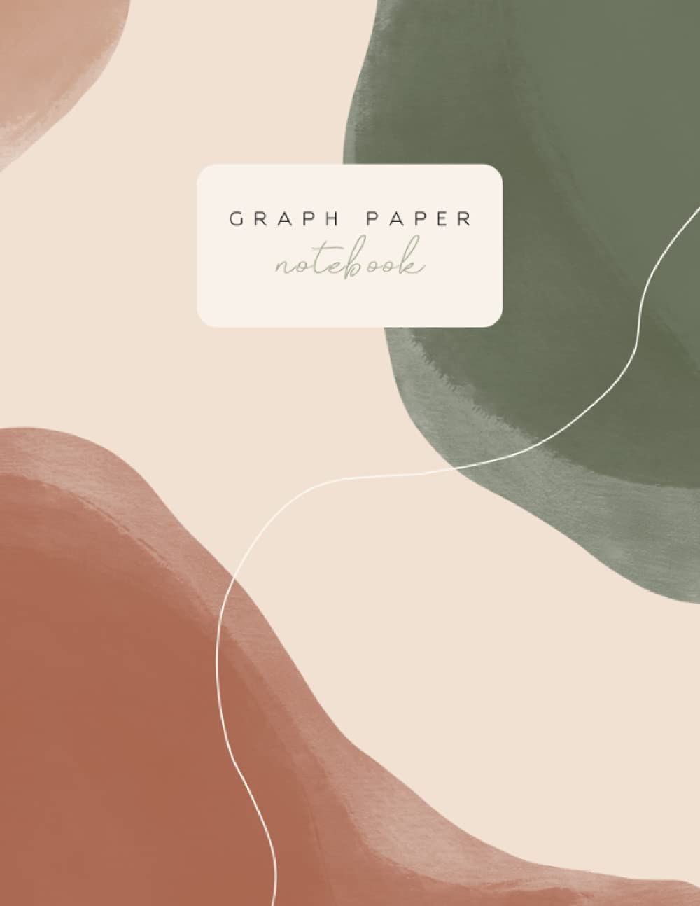 Aesthetic Graph Paper Notebook Grid Paper Notebook (4 x 4) with