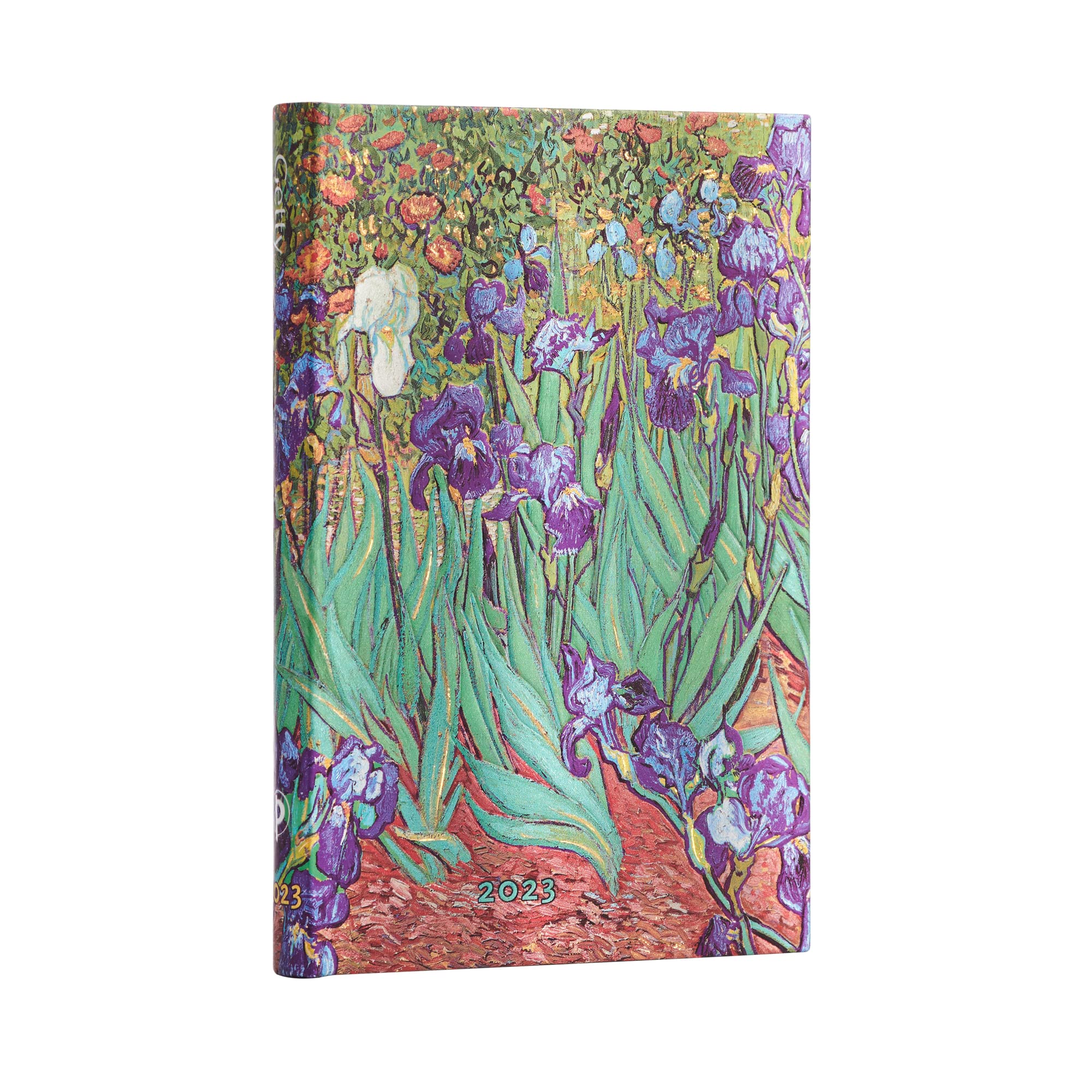 paperblanks-12-month-planners-2023-van-gogh-s-irises-horizontal