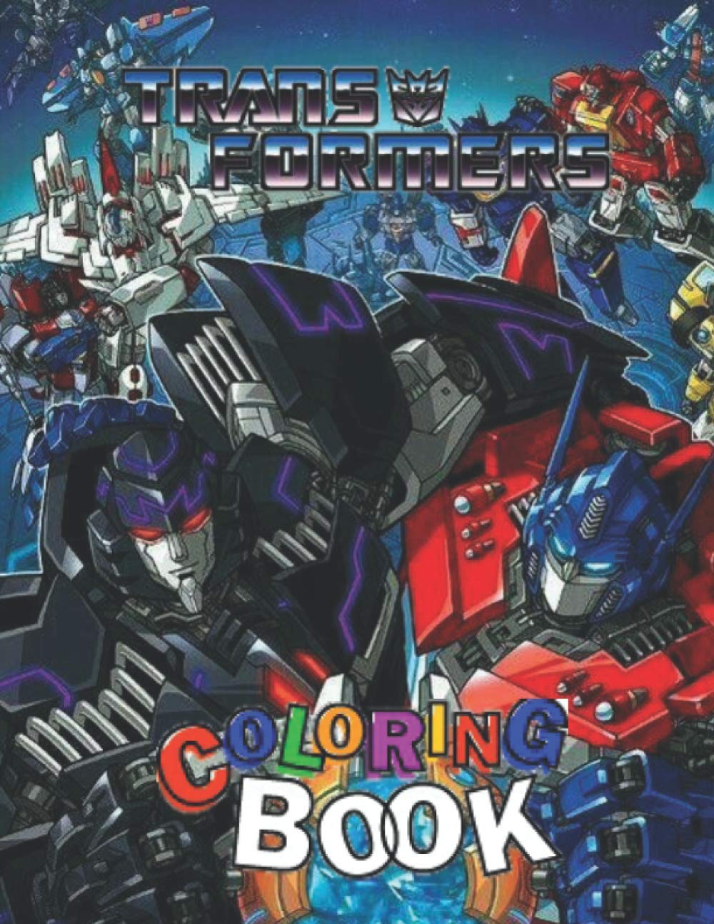 TRANSFORMERS COLORING BOOK: High Quality Coloring Pages for Kids and ...