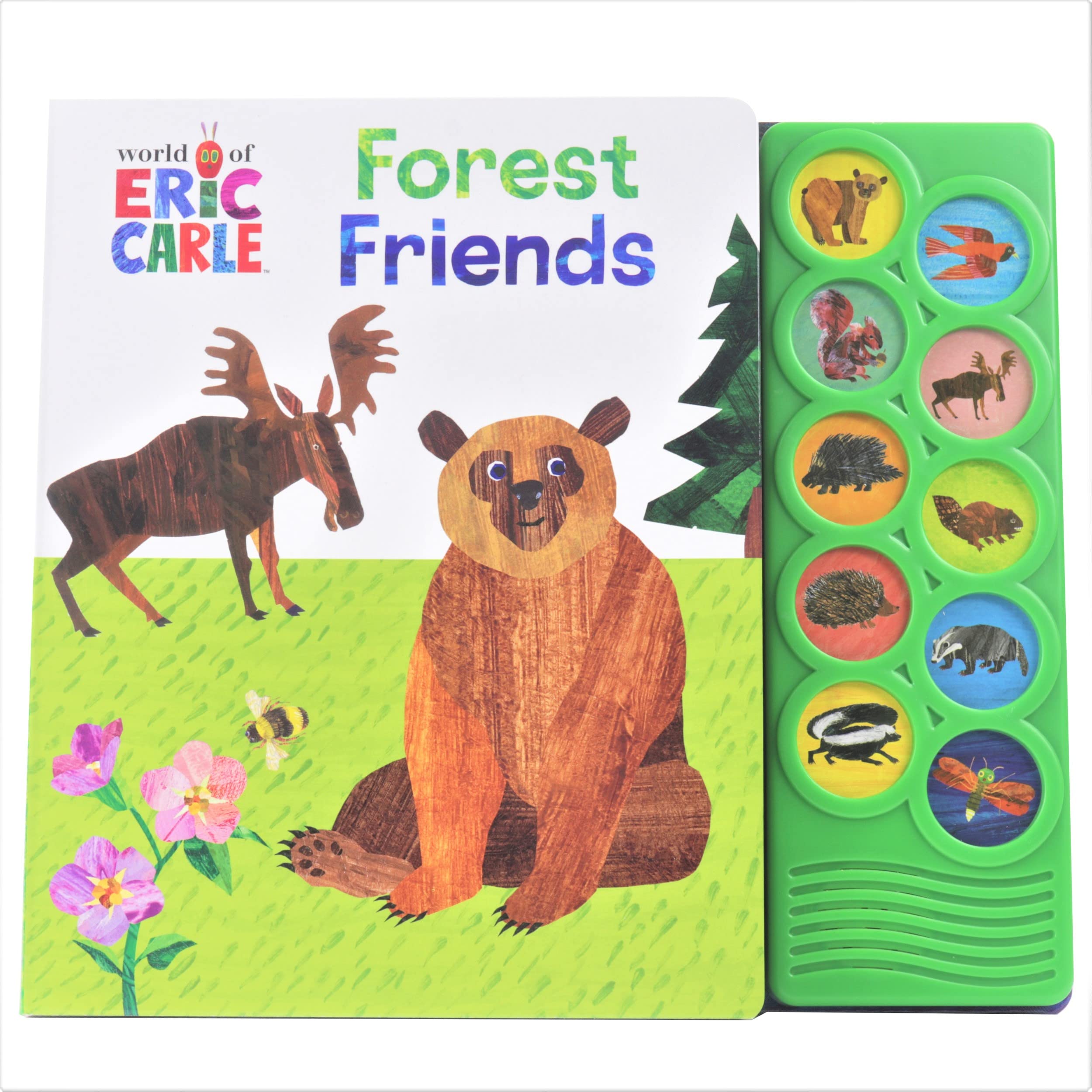 Forest Friends 10-Button Animal Sound Book book cover