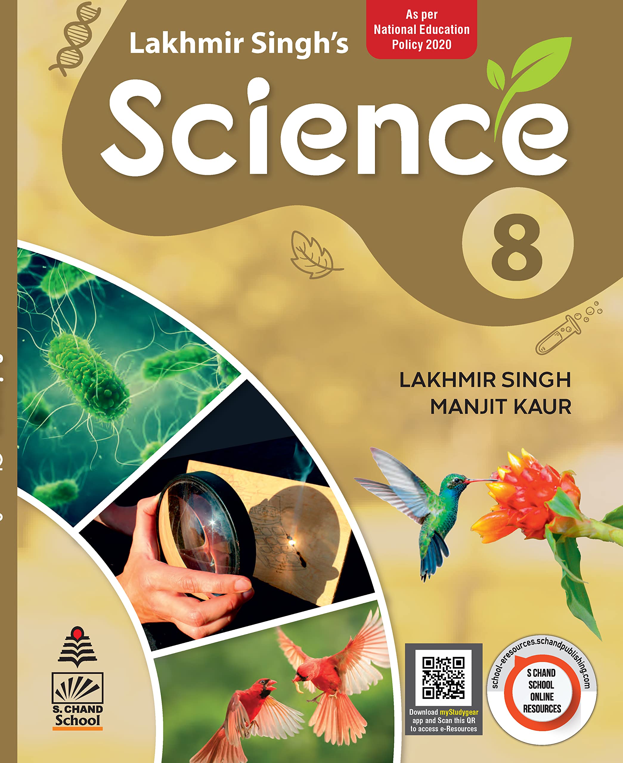 Lakhmir Singh's Science for Class 8 by Manjit Kaur Lakhmir Singh