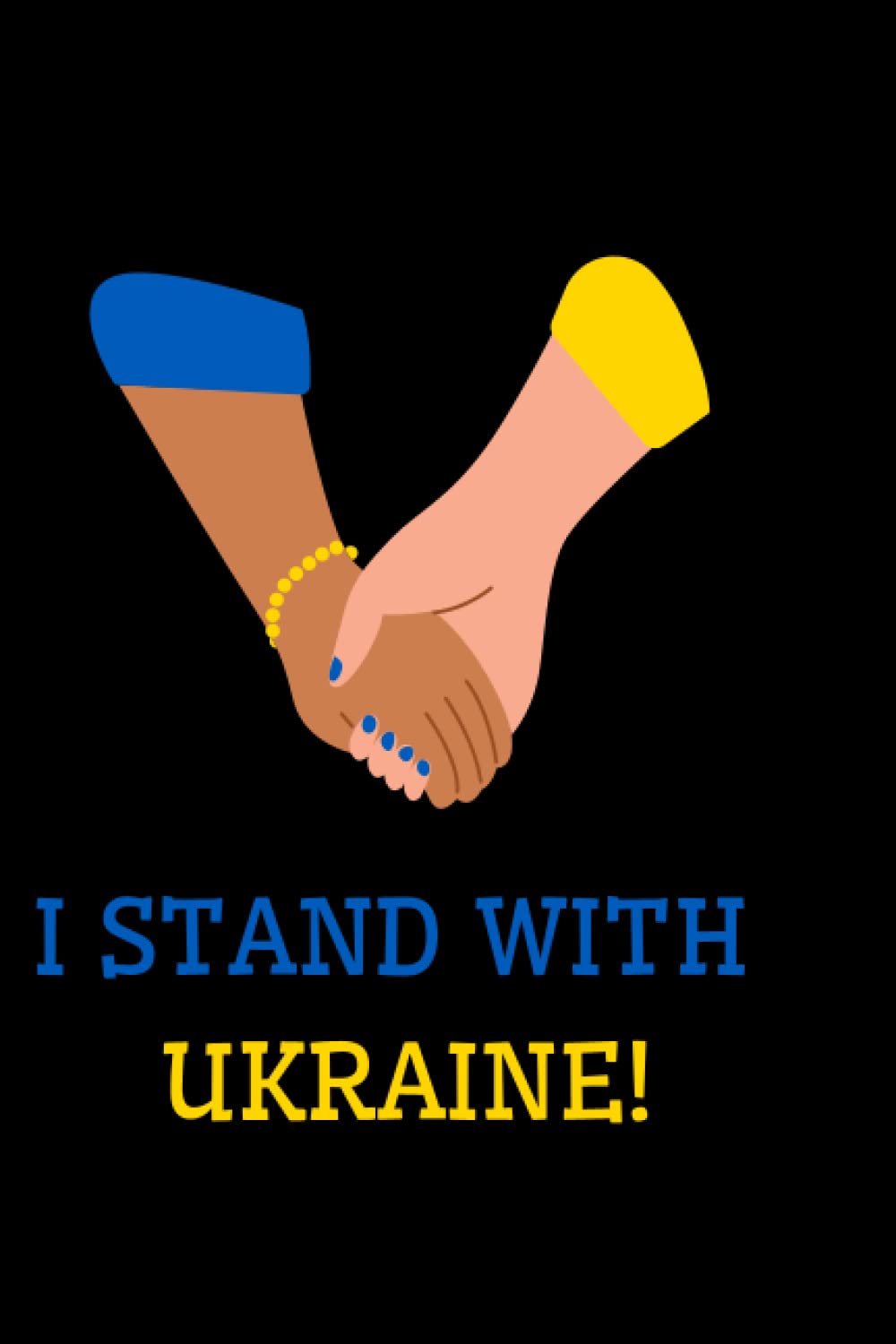 I stand with Ukraine Sketchbook, 120 pages support to Ukraine, Russia out of Ukraine. by