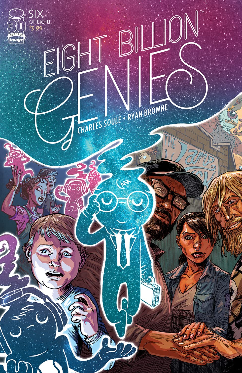 Eight Billion Genies #6 book cover