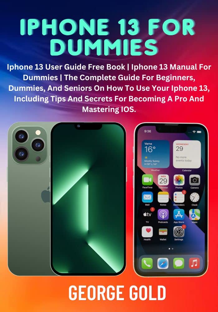 IPHONE 13 FOR DUMMIES Iphone 13 User Guide Free Book Iphone 13