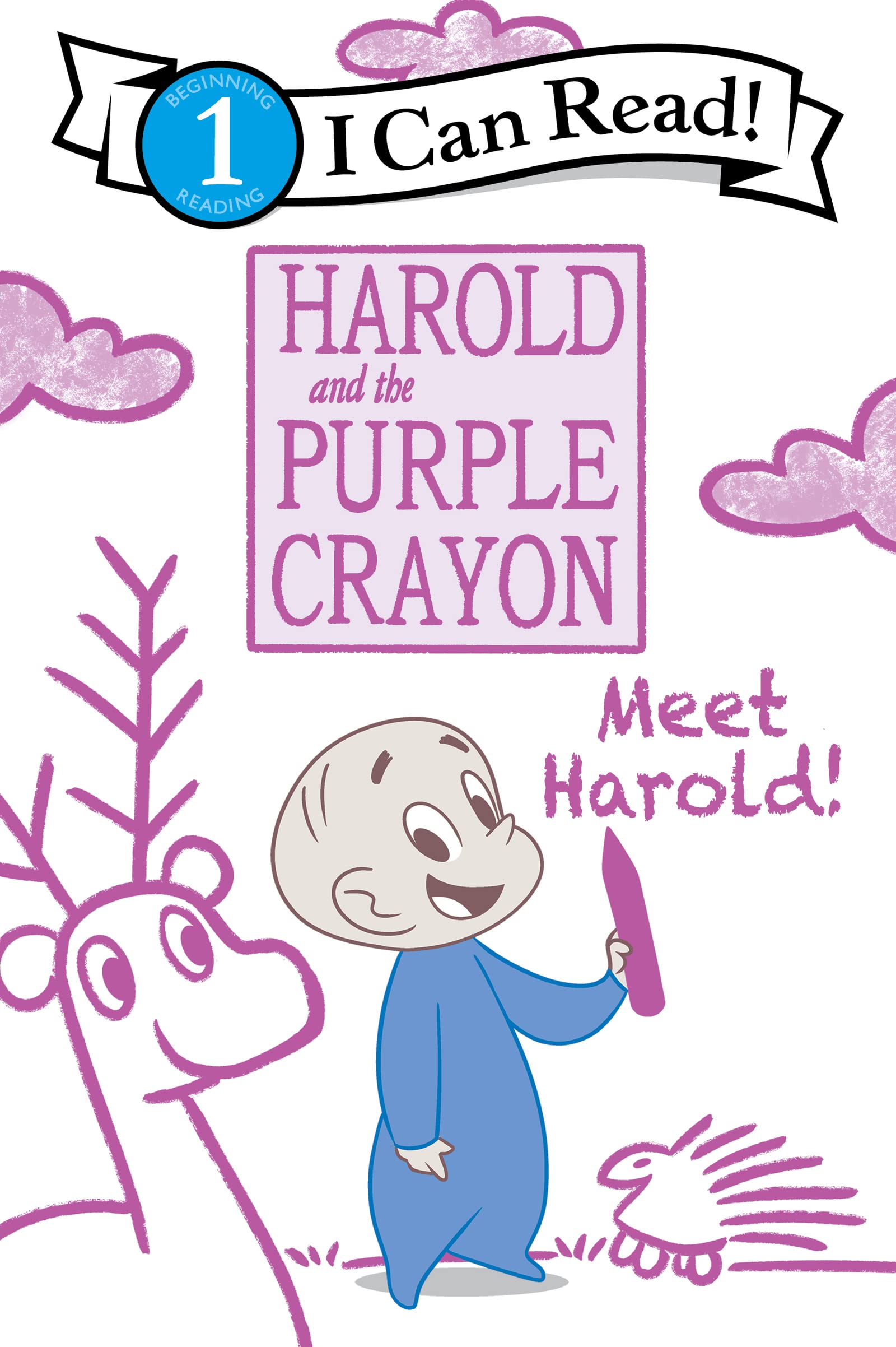 Harold and the Purple Crayon book cover