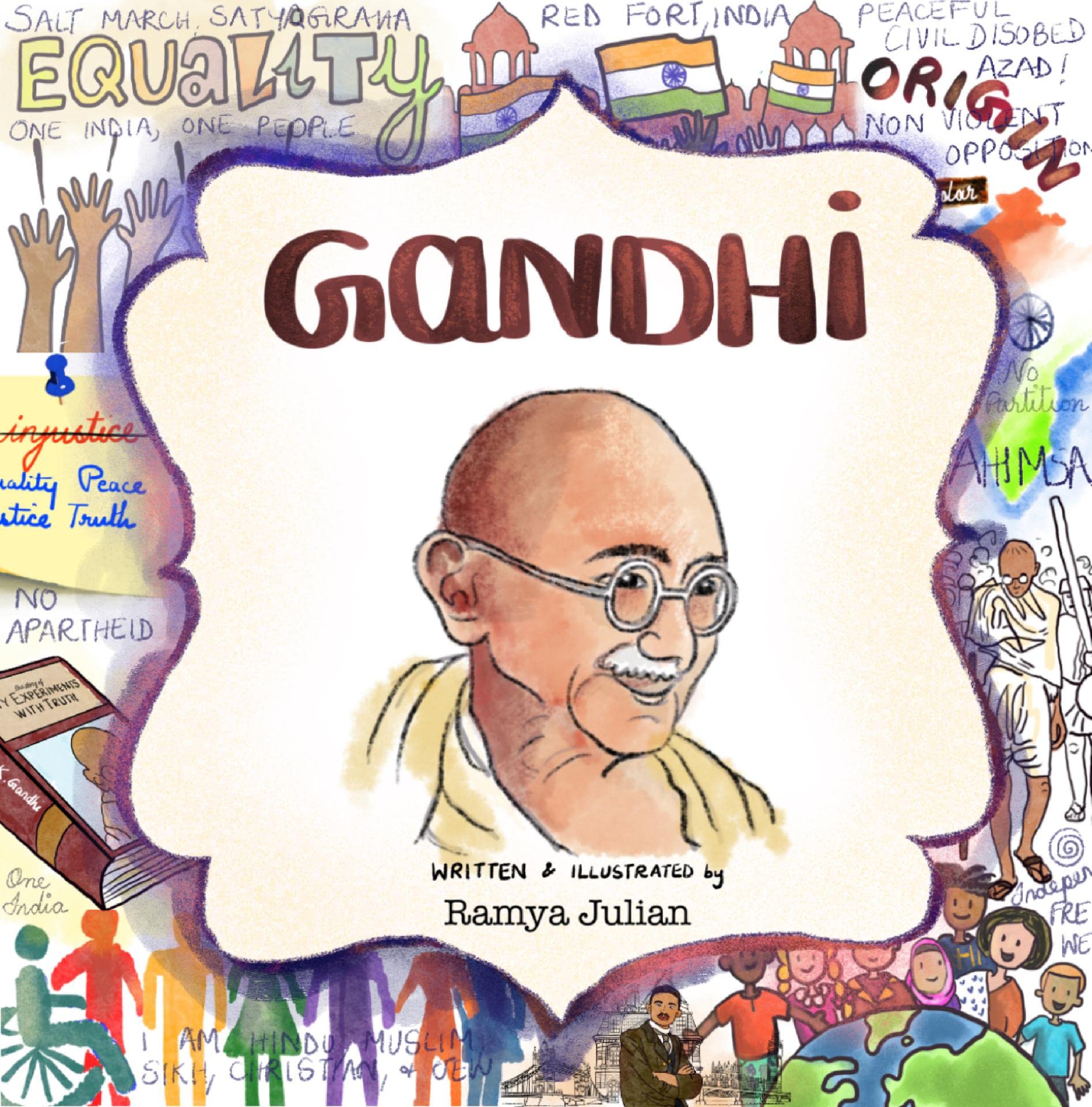 Gandhi - A Biography in Rhyme: The perfect snuggle time read so little readers everywhere can dream big!