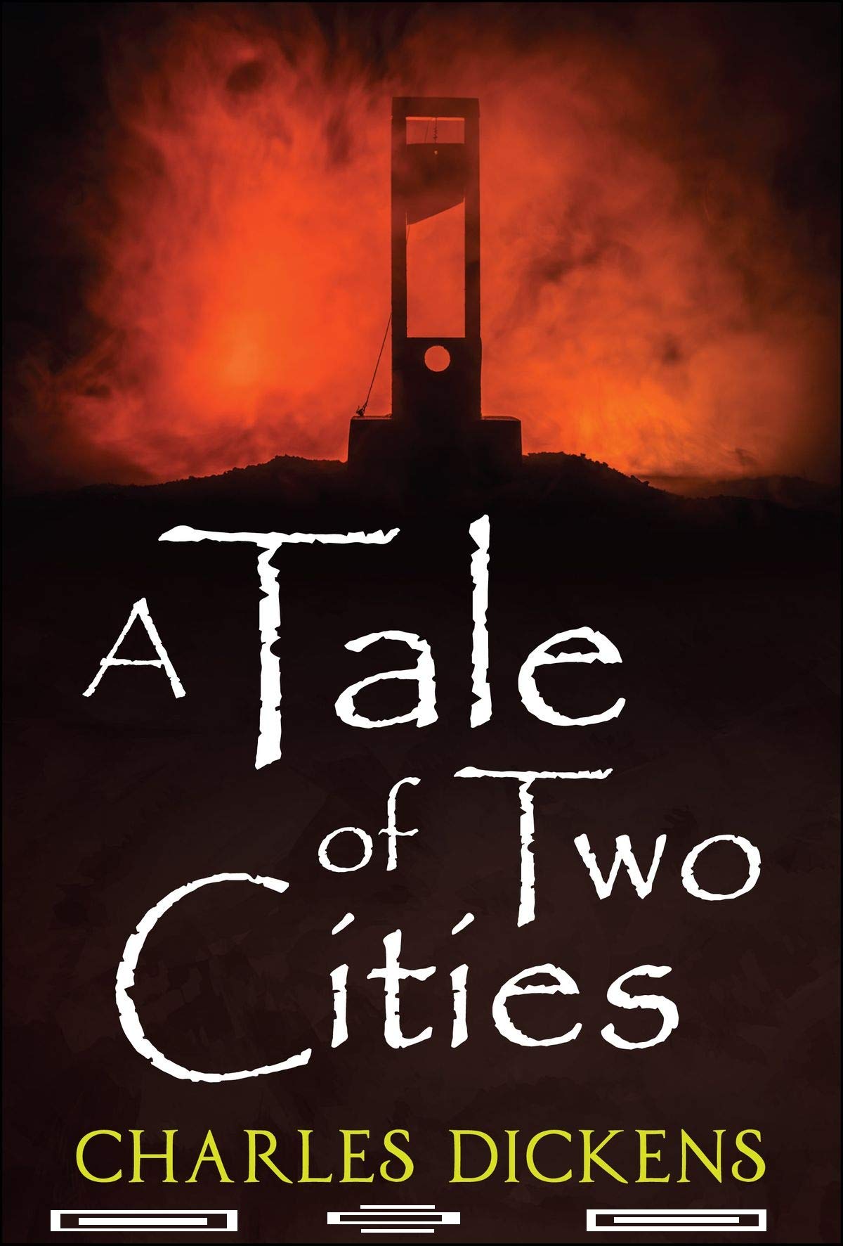 A Tale of Two Cities:a classics illustrated edition by Charles Dickens ...