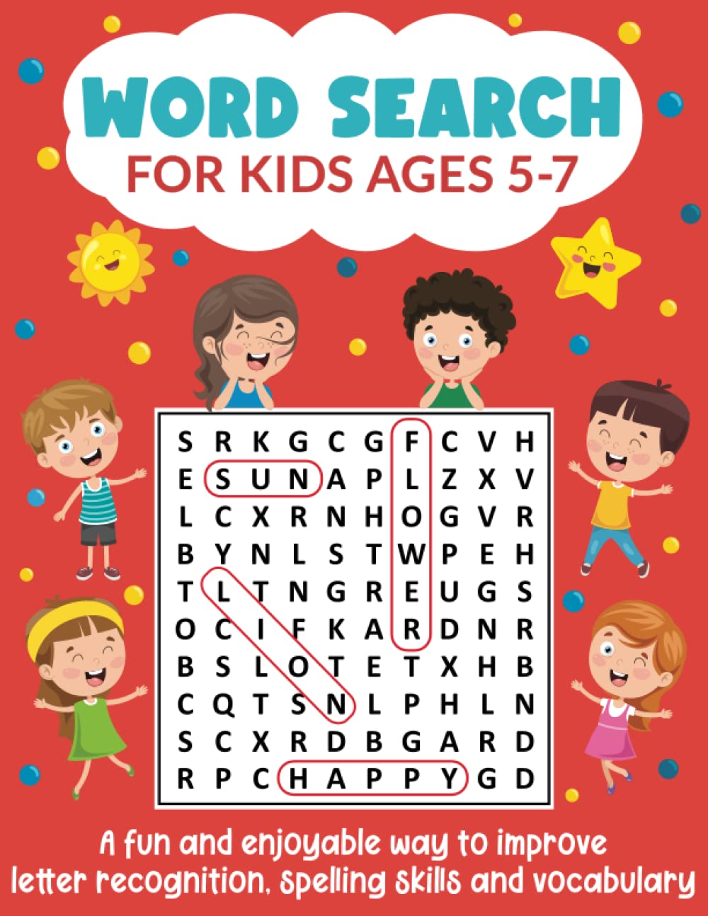 Word Search for Kids Ages 5-7: A Fun and Enjoyable Way to Improve ...
